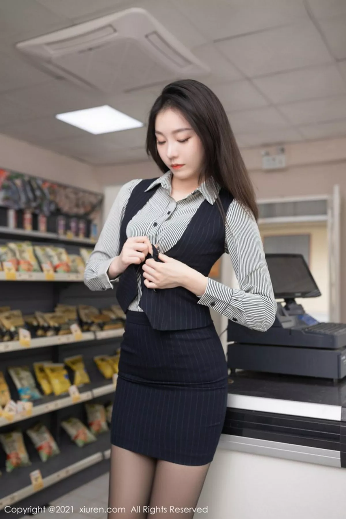 图片[8]-[XiuRen秀人网]第3123期安然写真-秀人集