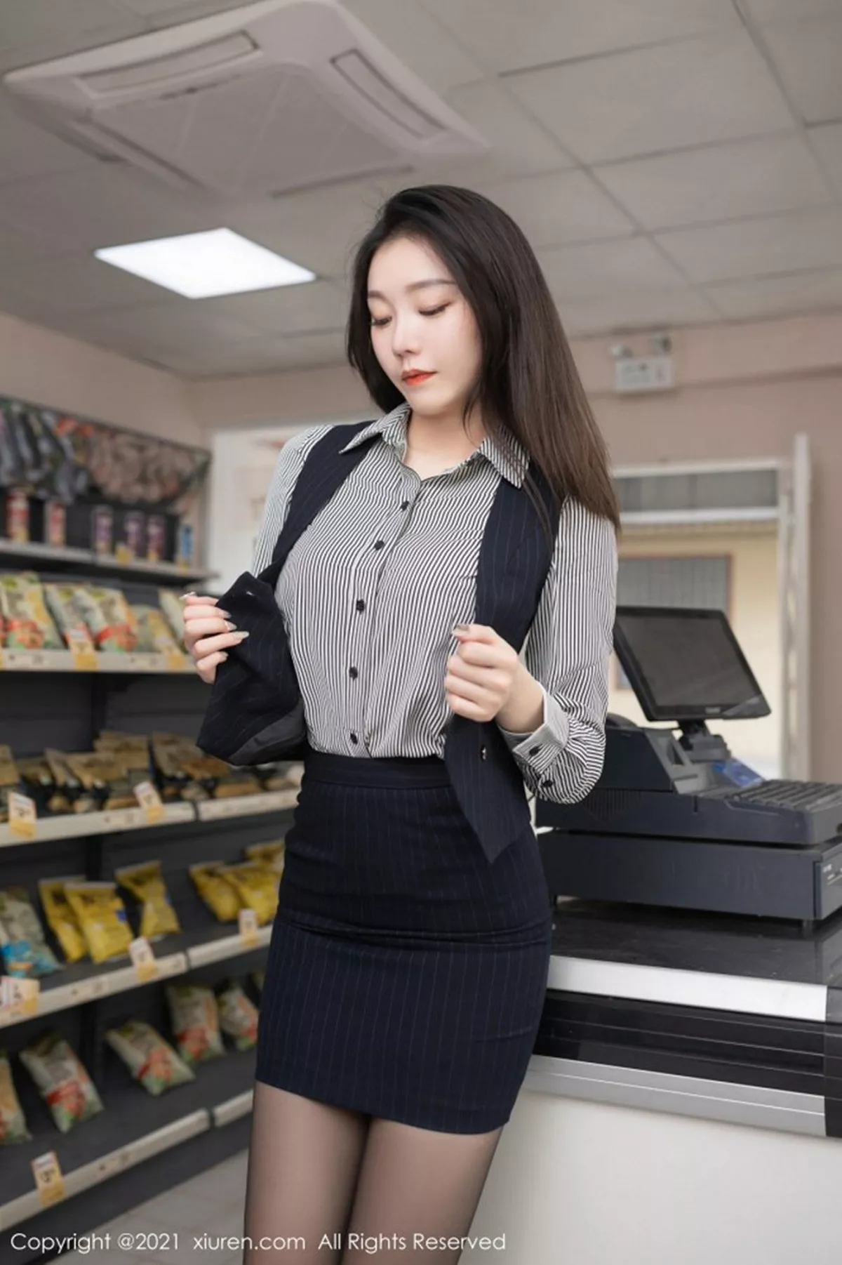 图片[9]-[XiuRen秀人网]第3123期安然写真-秀人集