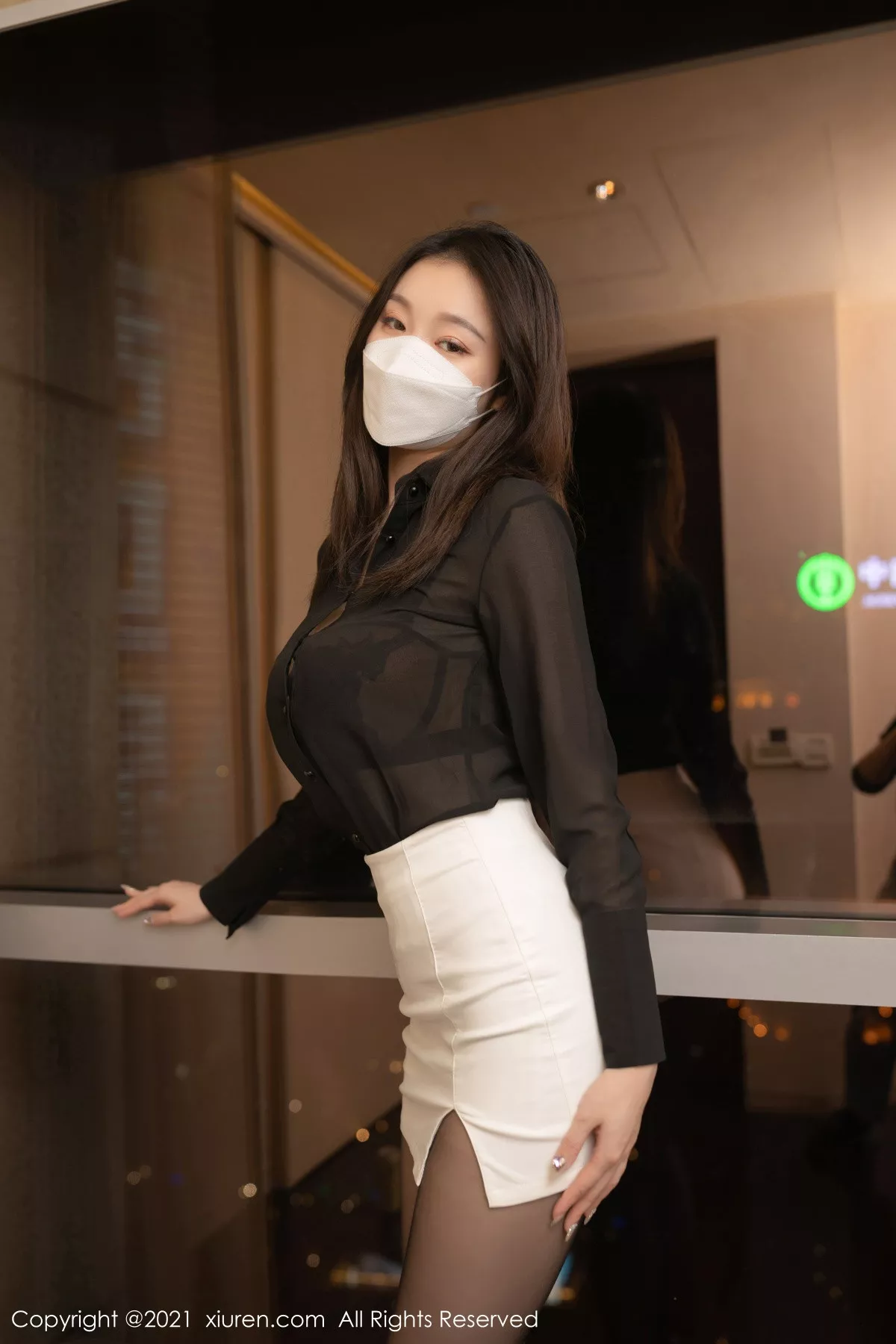 图片[5]-[XiuRen秀人网]第3223期安然写真-秀人集