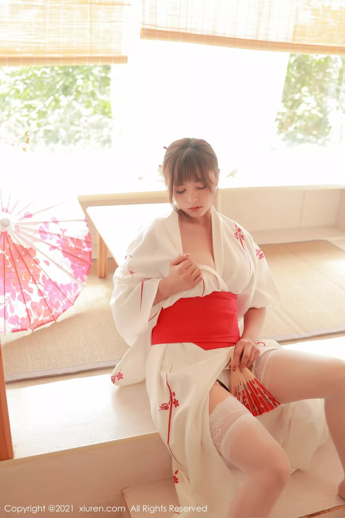 秀人集.com_[XiuRen秀人网]No.4165_模特奈沐子私房绚丽多姿日式和服半脱露傲人豪乳极致诱惑写真39P