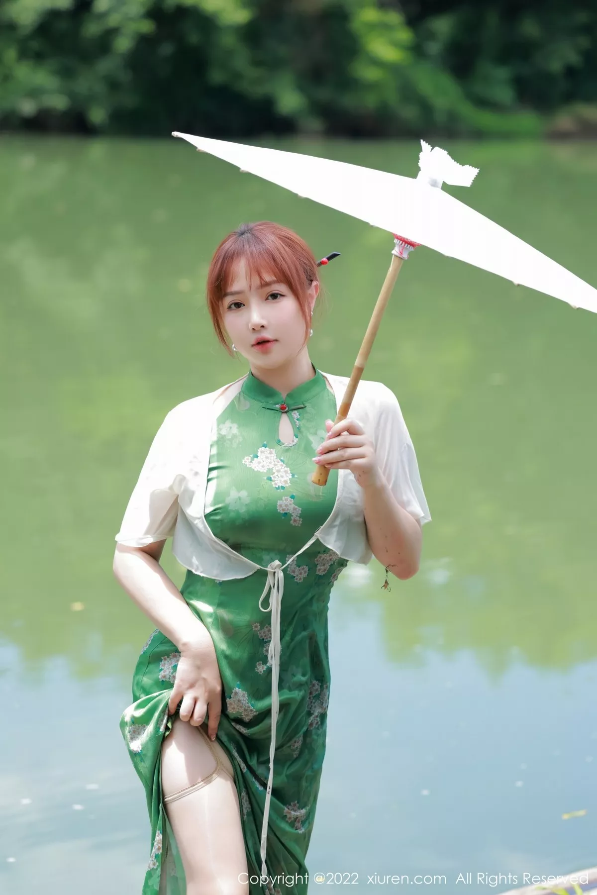 图片[6]-[XiuRen秀人网]第5276期养乐多写真-秀人集