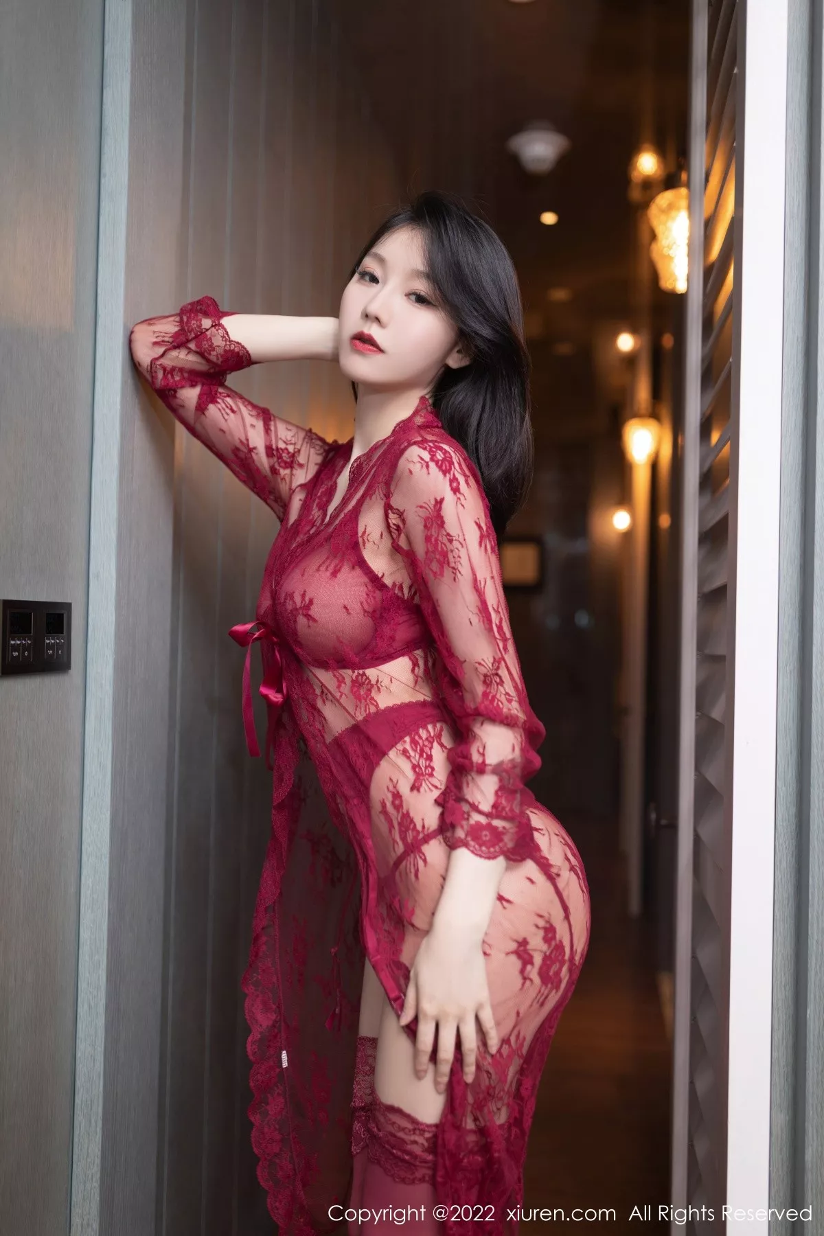 图片[2]-[XiuRen秀人网]第5371期安然写真-秀人集