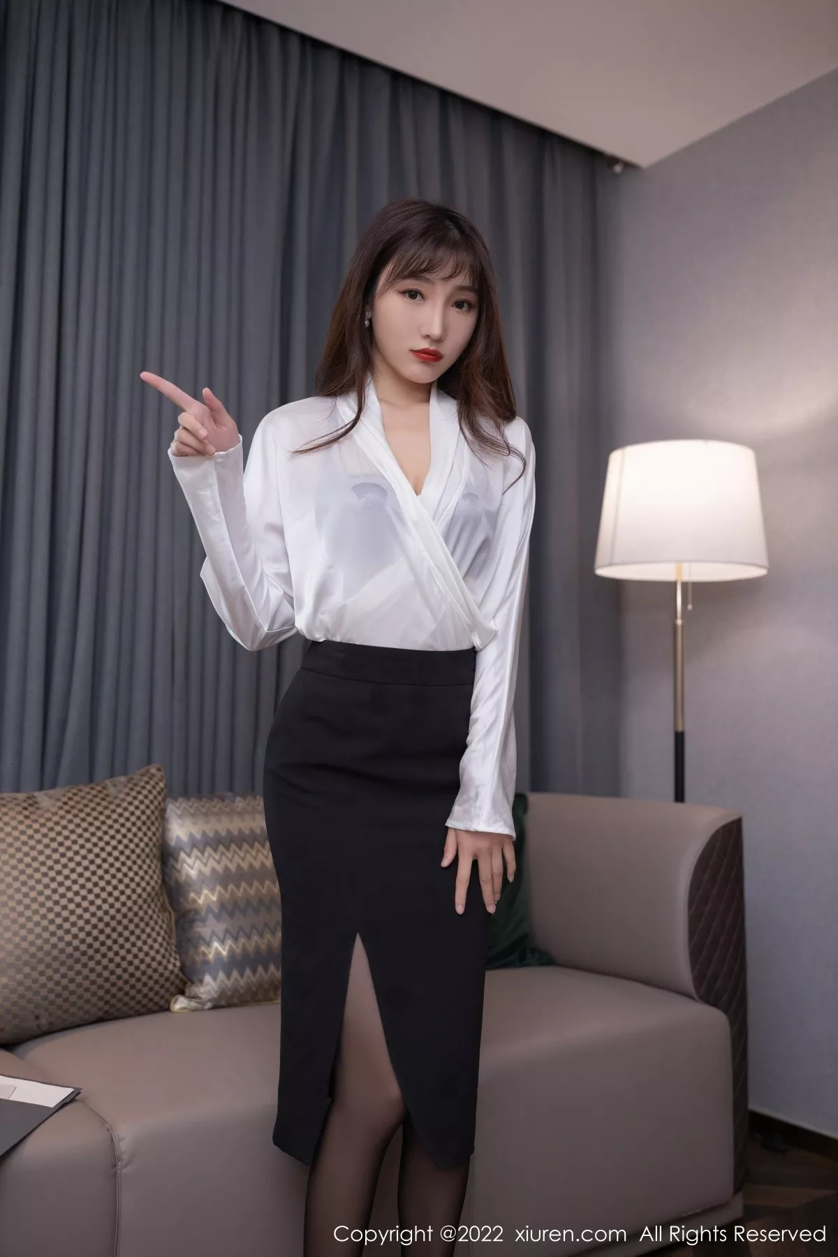 图片[12]-[XiuRen秀人网]第5564期陆萱萱写真-秀人集