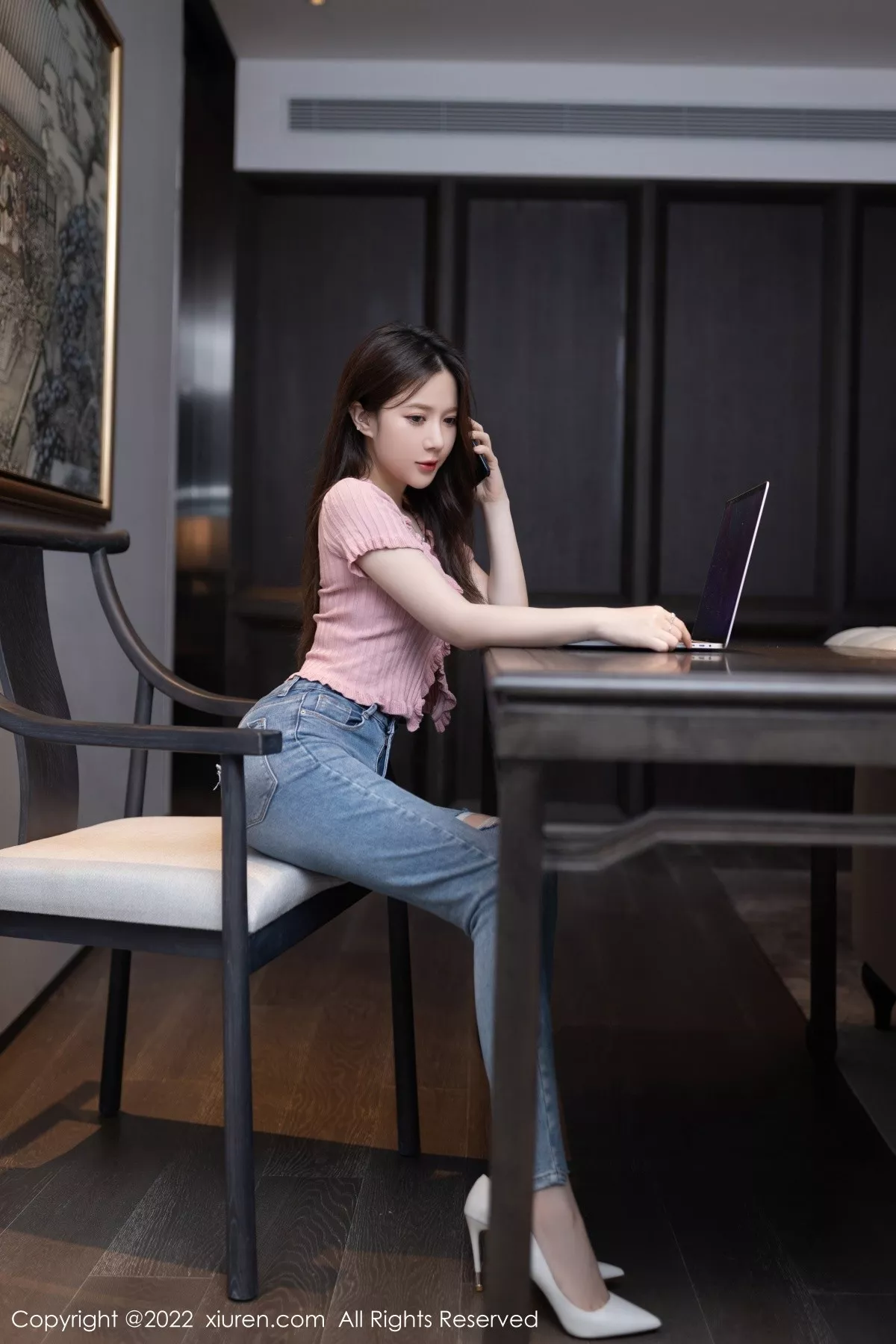 图片[2]-[XiuRen秀人网]第5570期鱼子酱写真-秀人集