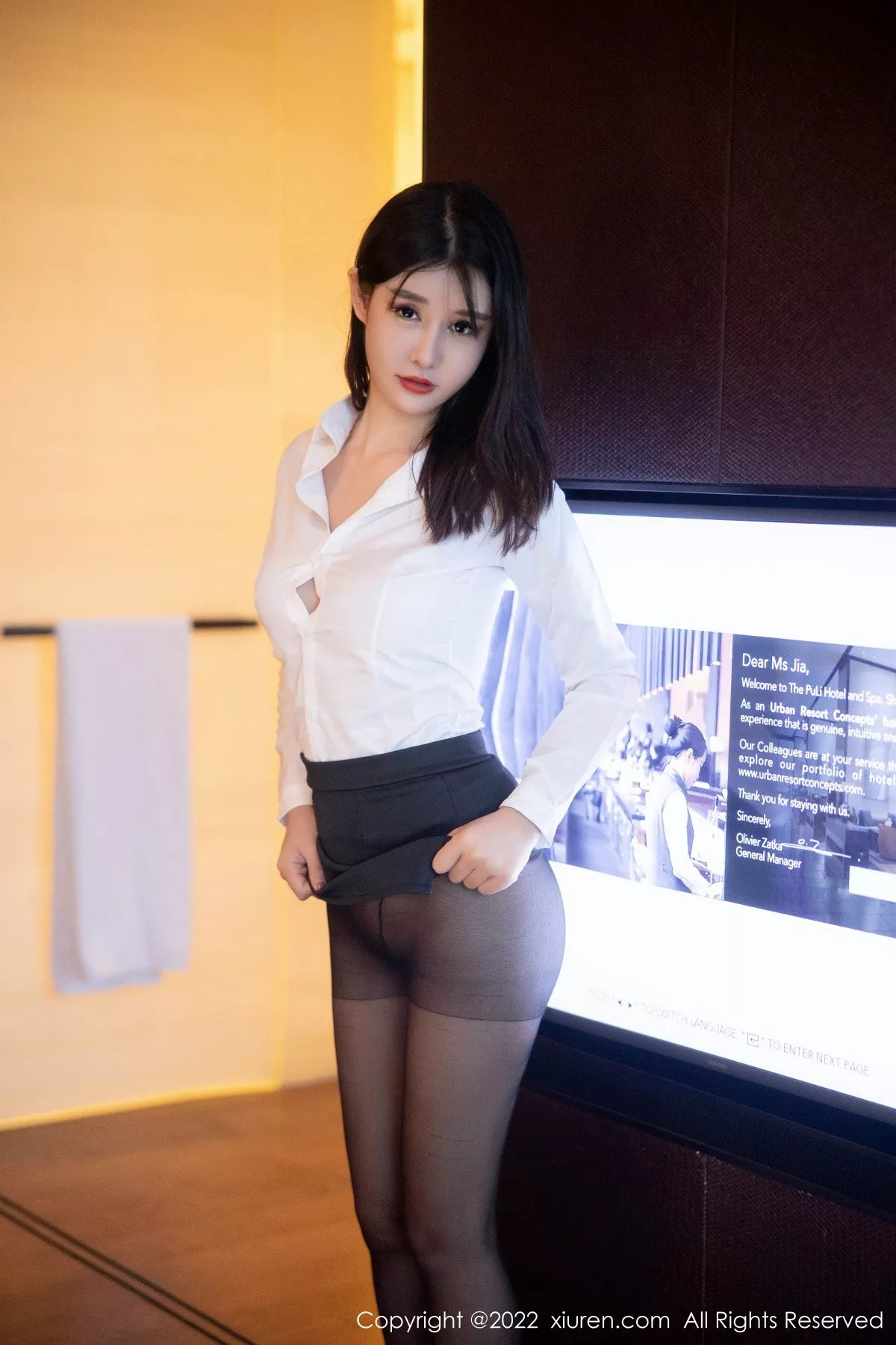 图片[16]-[XiuRen秀人网]第5578期夏沫沫写真-秀人集