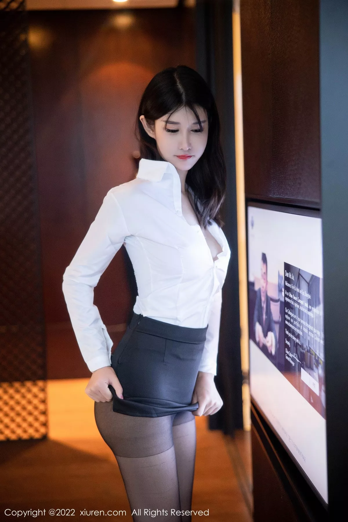 图片[20]-[XiuRen秀人网]第5578期夏沫沫写真-秀人集