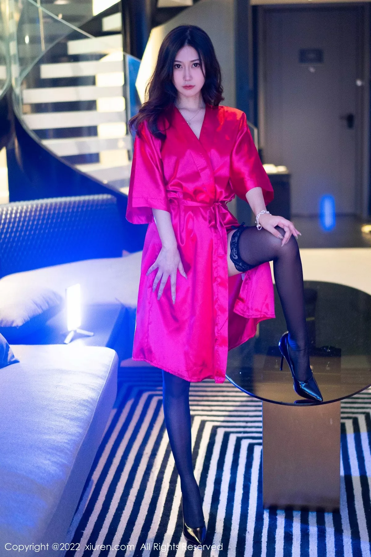 图片[5]-[XiuRen秀人网]第5586期阿姣写真-秀人集