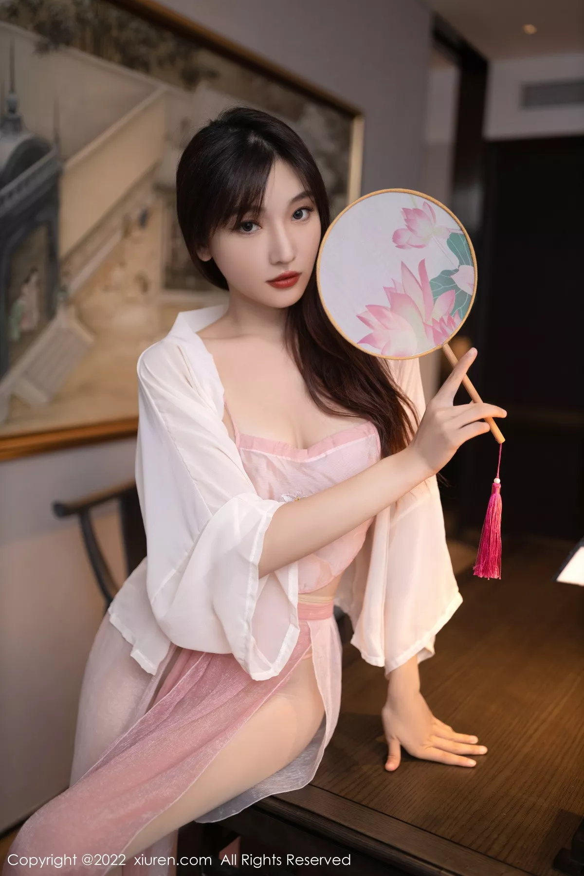 图片[2]-[XiuRen秀人网]第5666期陆萱萱写真-秀人集