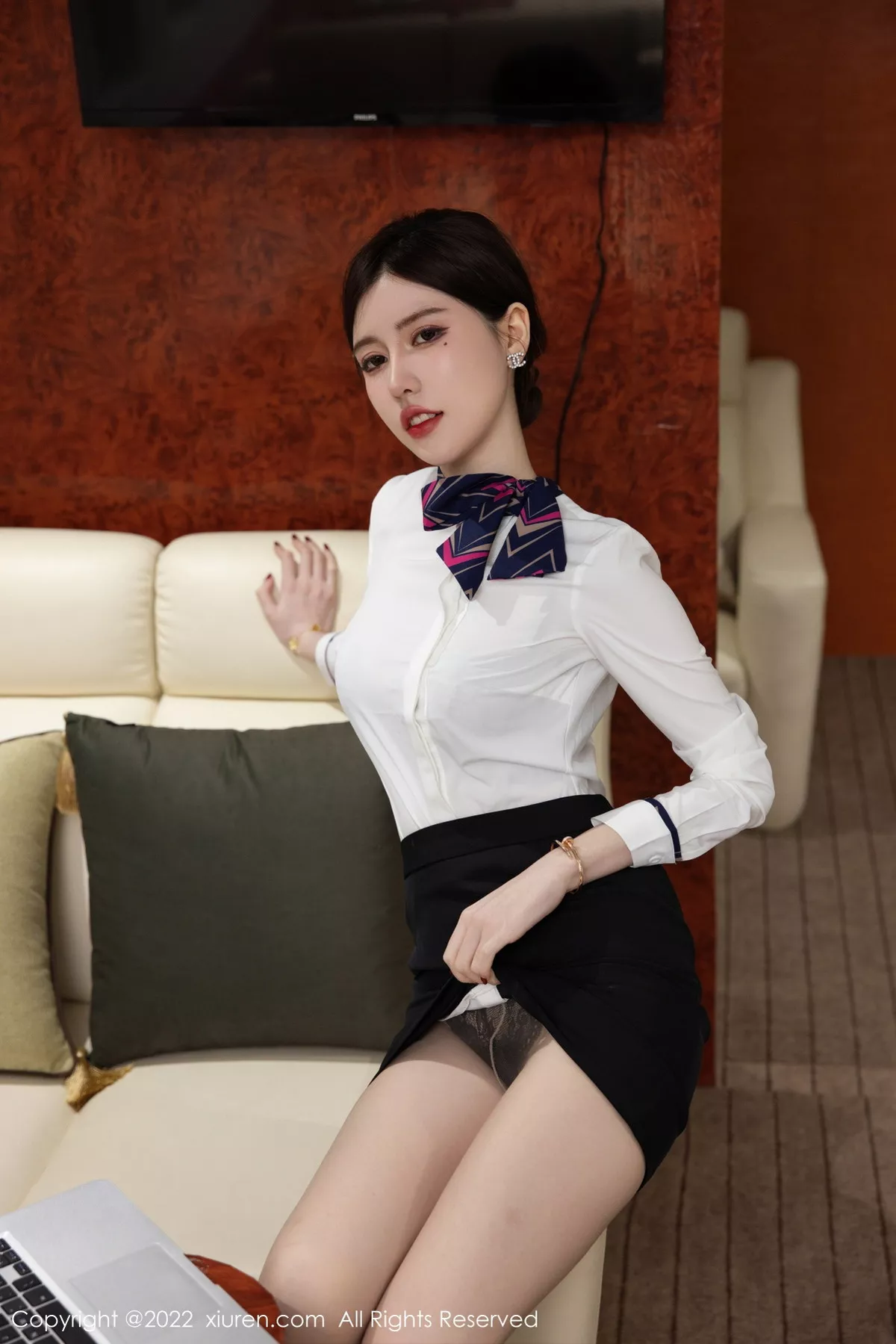 图片[11]-[XiuRen秀人网]第5696期美桃酱写真-秀人集