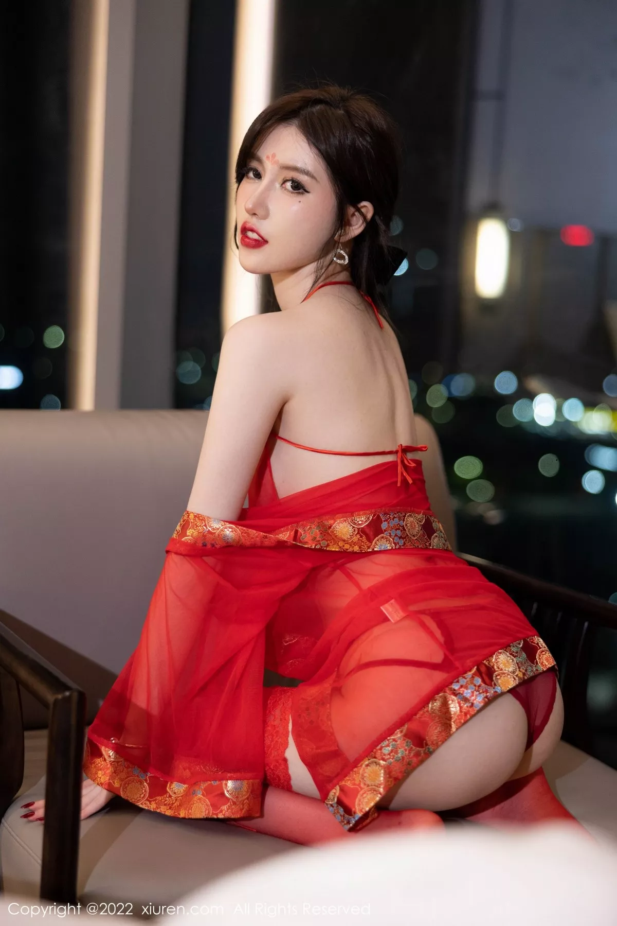 图片[6]-[XiuRen秀人网]第5619期美桃酱写真-秀人集