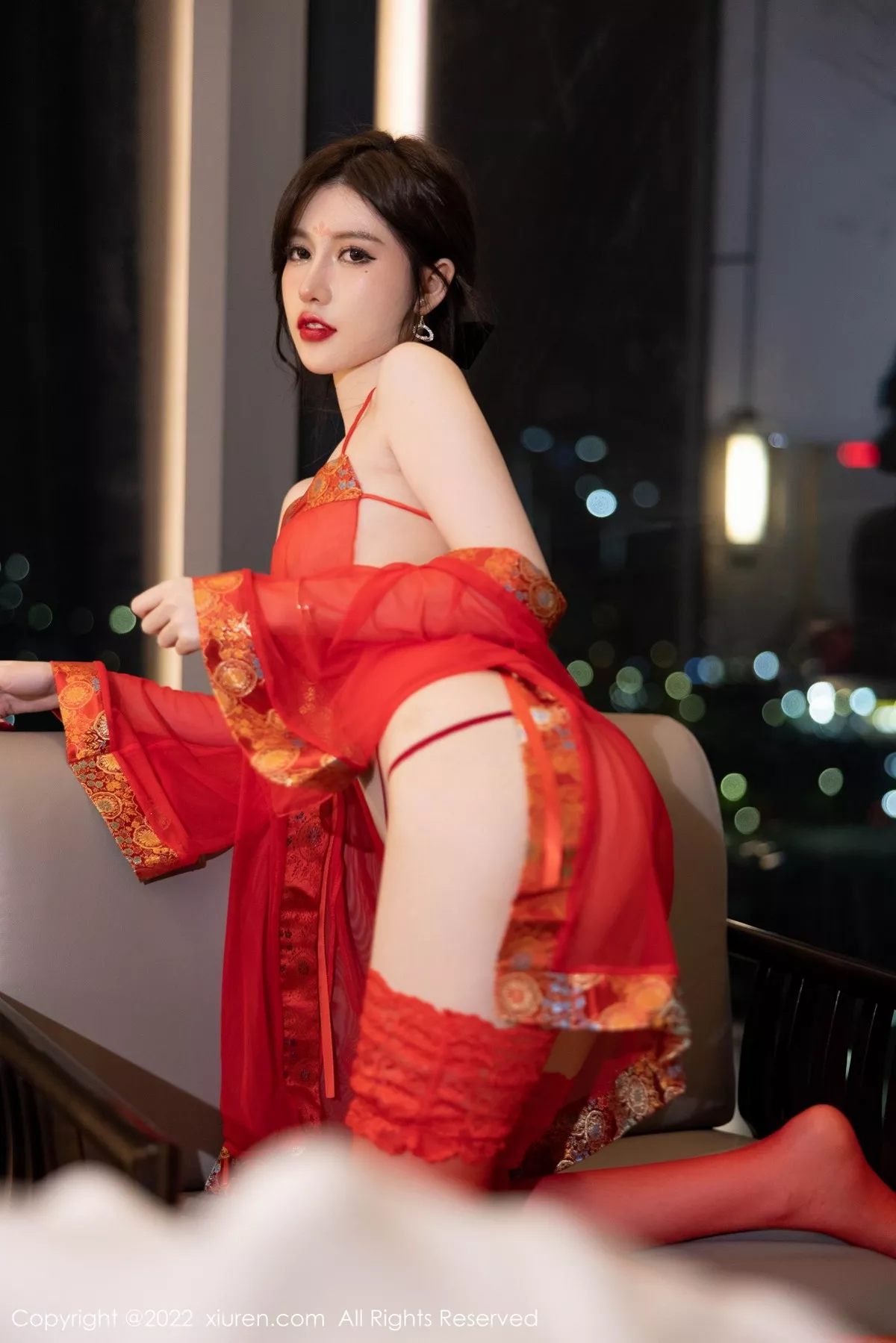 图片[4]-[XiuRen秀人网]第5619期美桃酱写真-秀人集