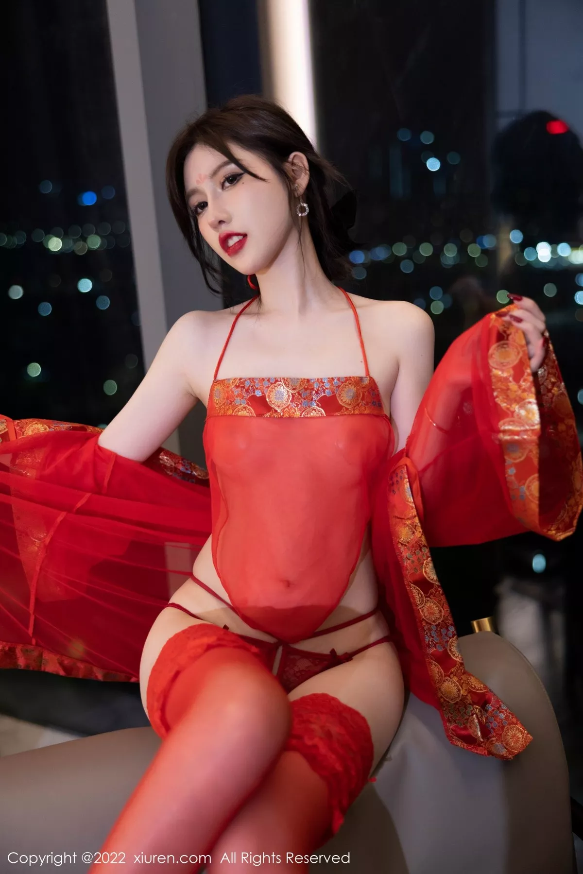 图片[11]-[XiuRen秀人网]第5619期美桃酱写真-秀人集