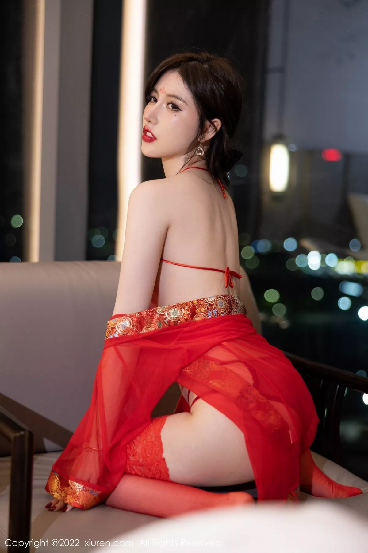 图片[5]-[XiuRen秀人网]第5619期美桃酱写真-秀人集