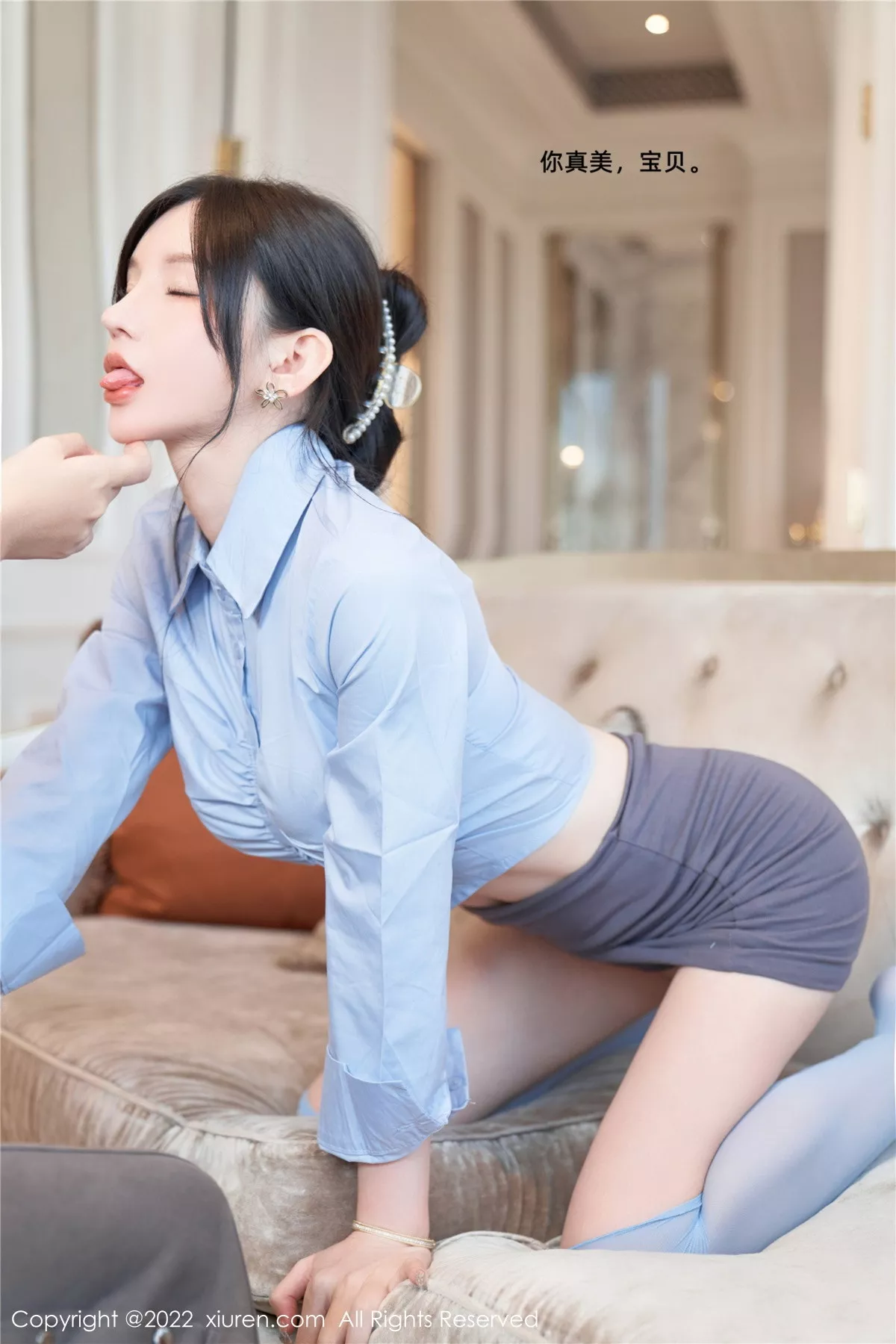 图片[3]-[XiuRen秀人网]第5812期周于希写真-秀人集