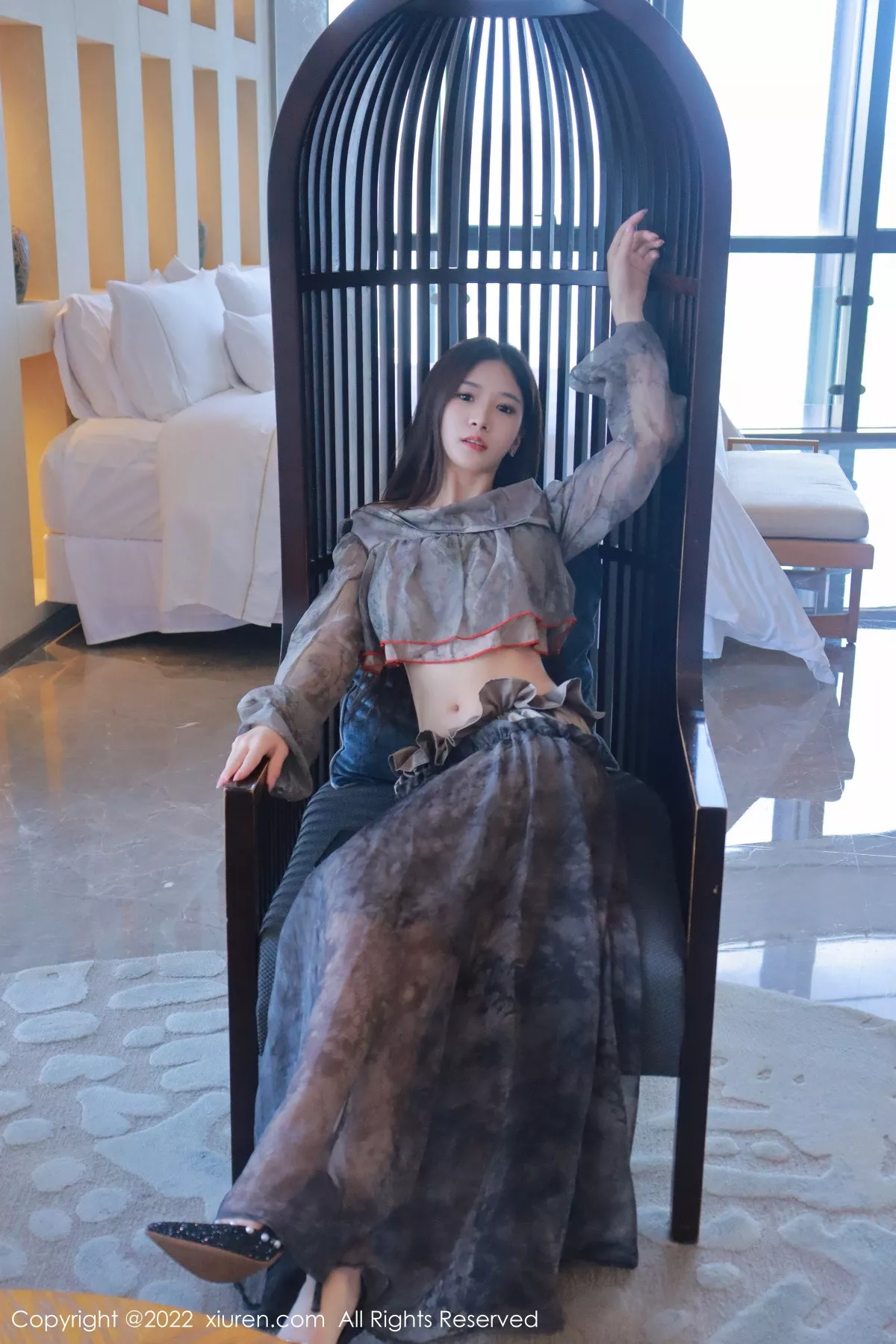 图片[5]-[XiuRen秀人网]第5857期韩心雨写真-秀人集