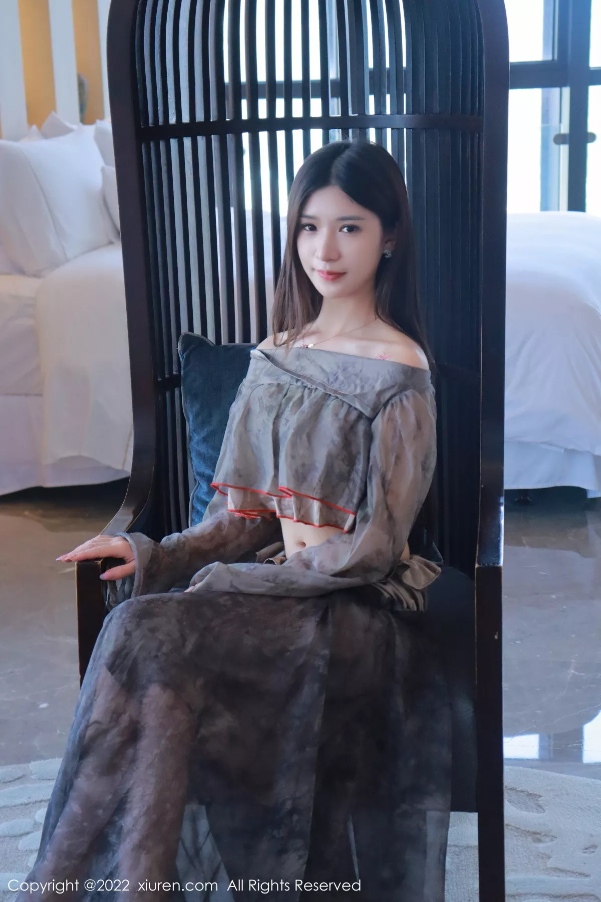 图片[2]-[XiuRen秀人网]第5857期韩心雨写真-秀人集