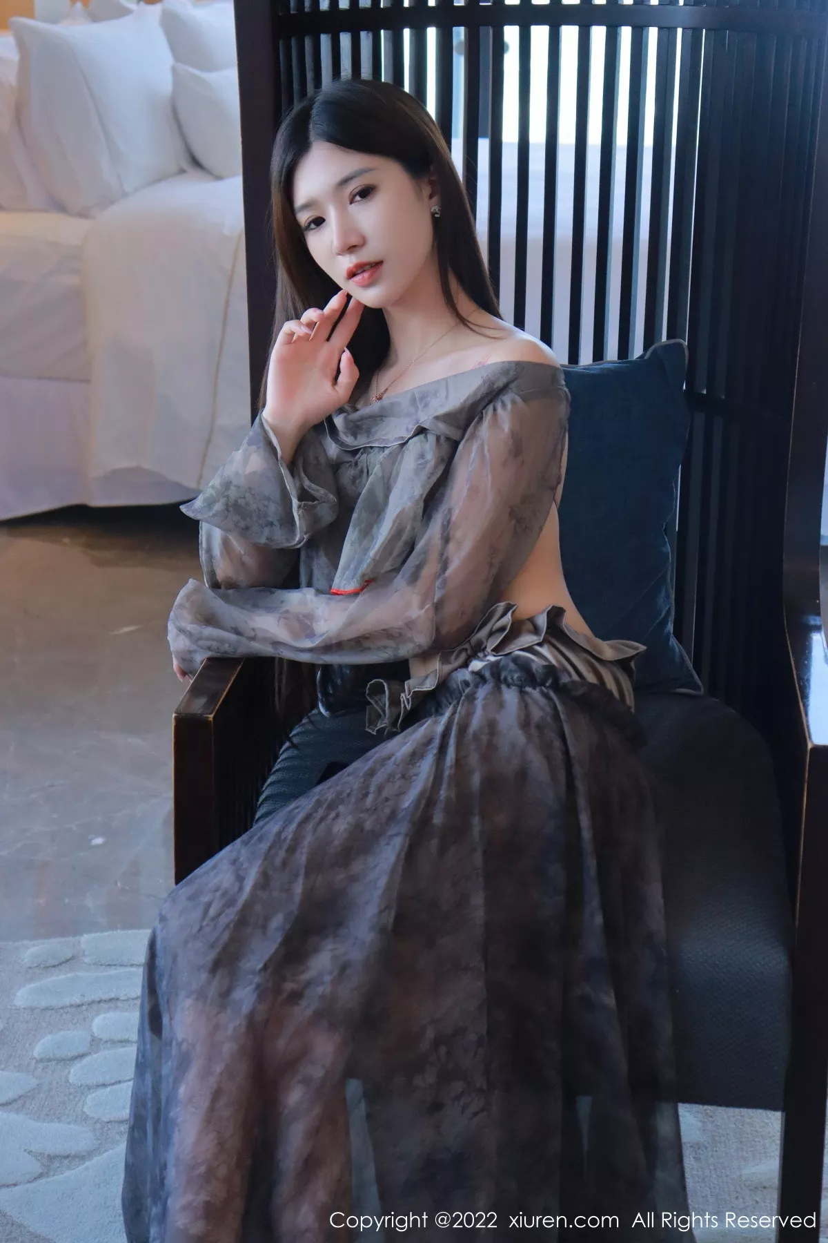 图片[4]-[XiuRen秀人网]第5857期韩心雨写真-秀人集