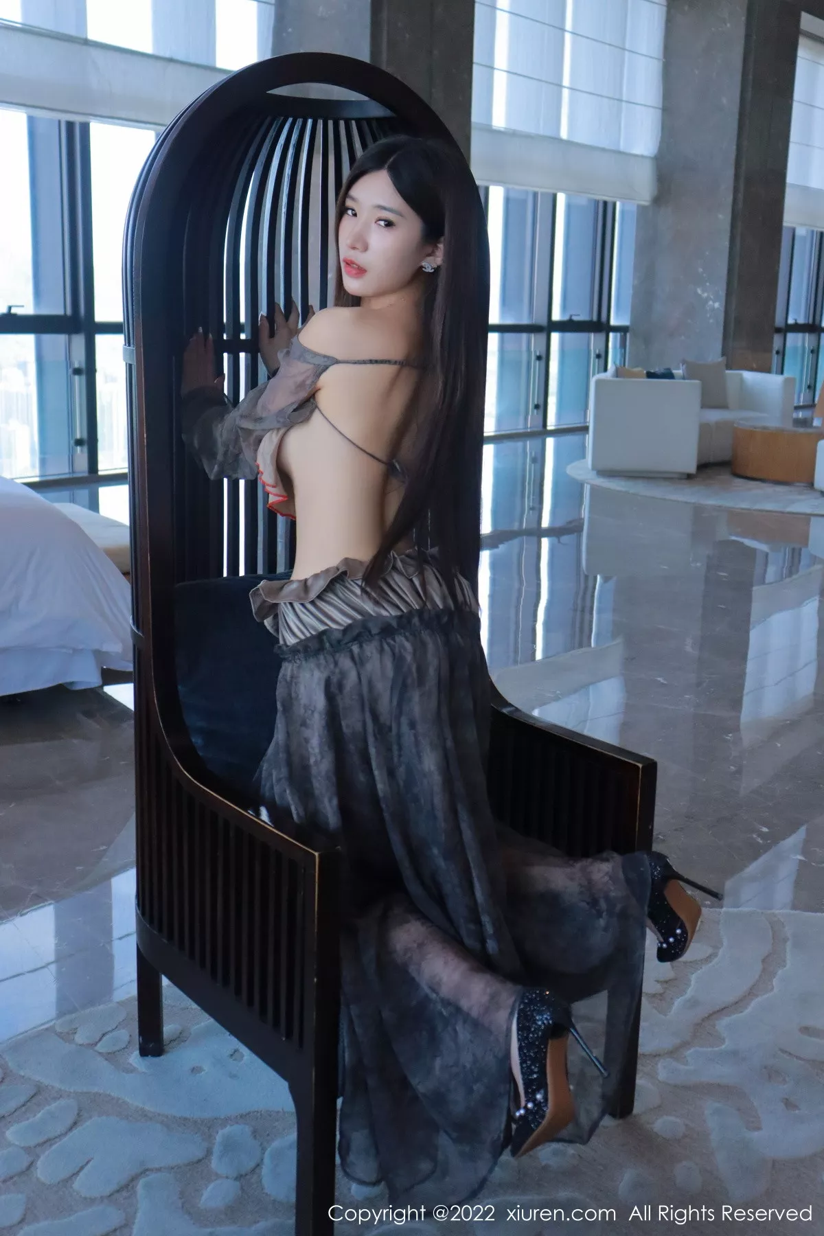 图片[9]-[XiuRen秀人网]第5857期韩心雨写真-秀人集