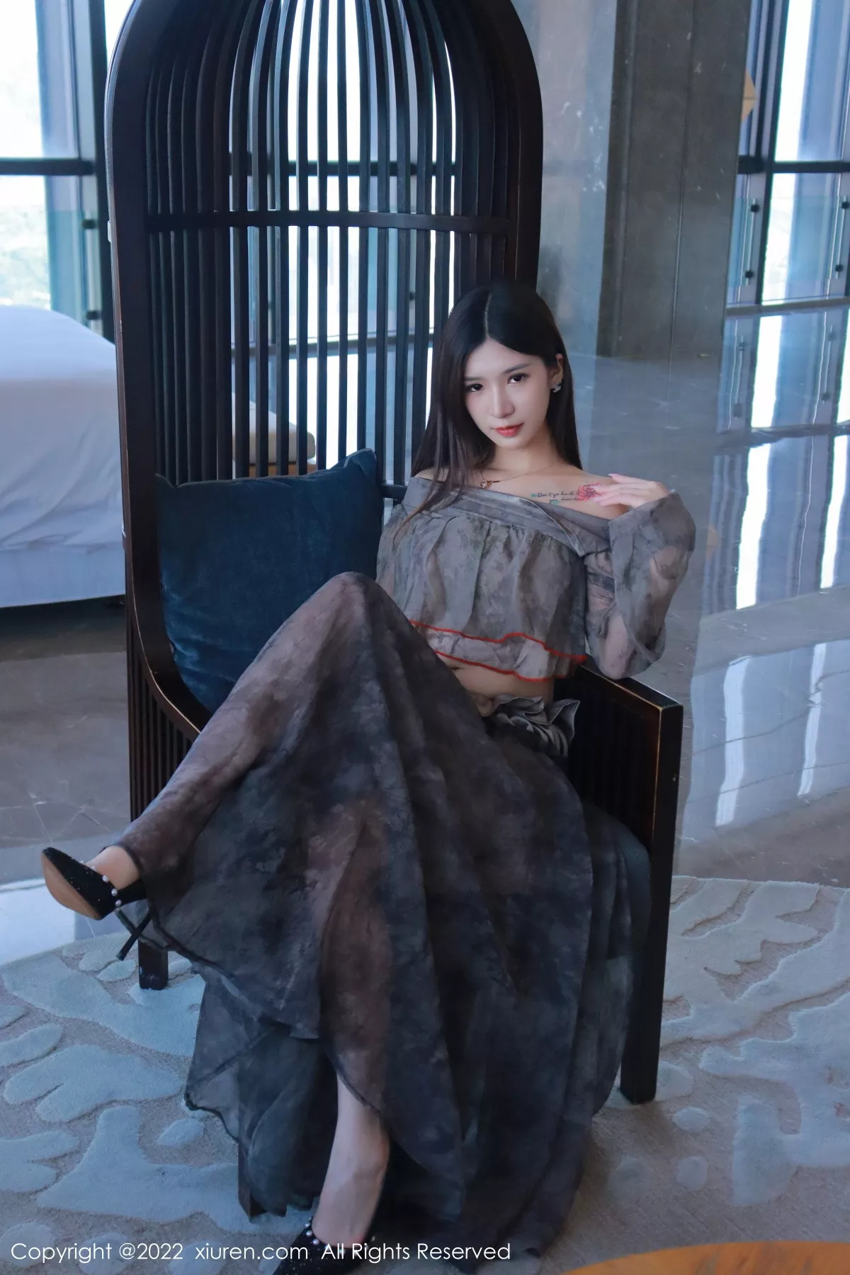 图片[7]-[XiuRen秀人网]第5857期韩心雨写真-秀人集