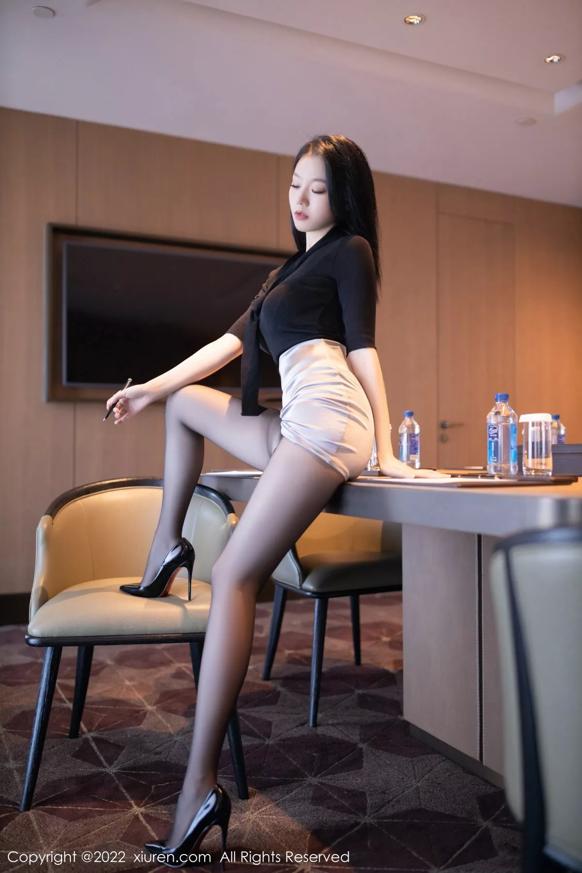 图片[6]-[XiuRen秀人网]第5756期安然写真-秀人集