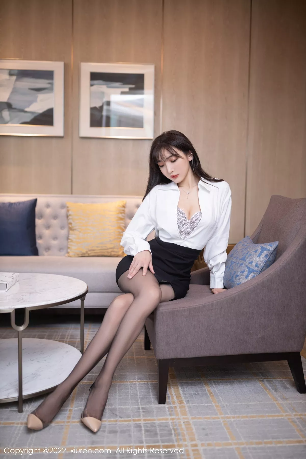 图片[5]-[XiuRen秀人网]第9540期陆萱萱写真-秀人集