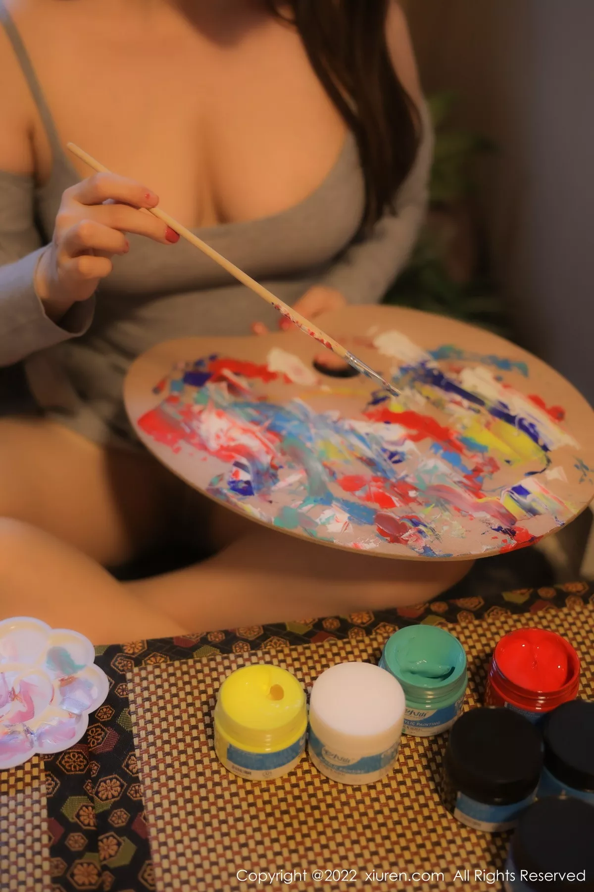 图片[2]-[XiuRen秀人网]第5943期豆瓣酱写真-秀人集