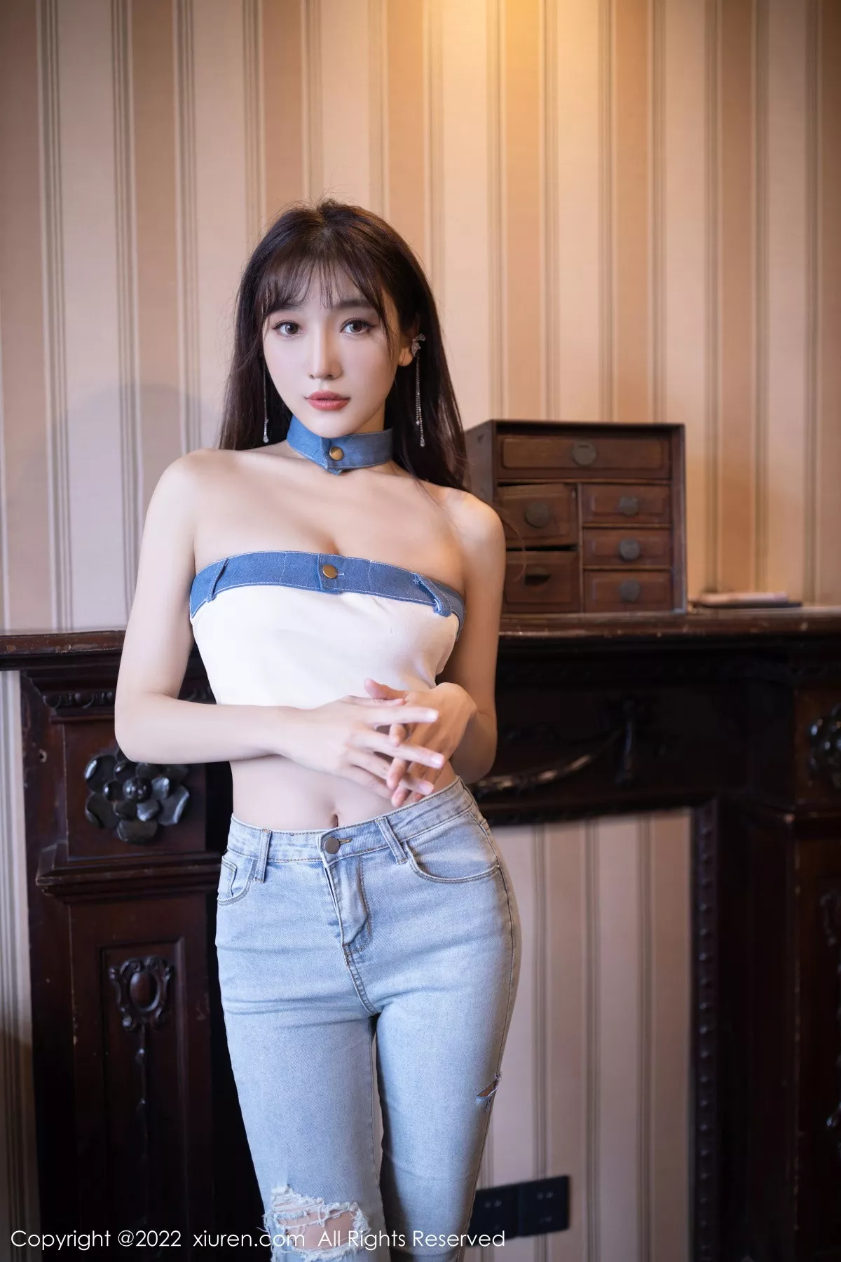 图片[2]-[XiuRen秀人网]第5908期陆萱萱写真-秀人集