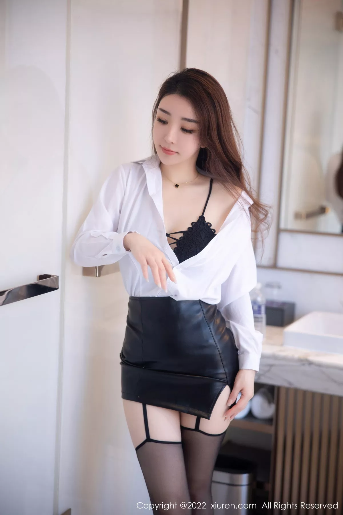 图片[16]-[XiuRen秀人网]第5916期雨儿写真-秀人集