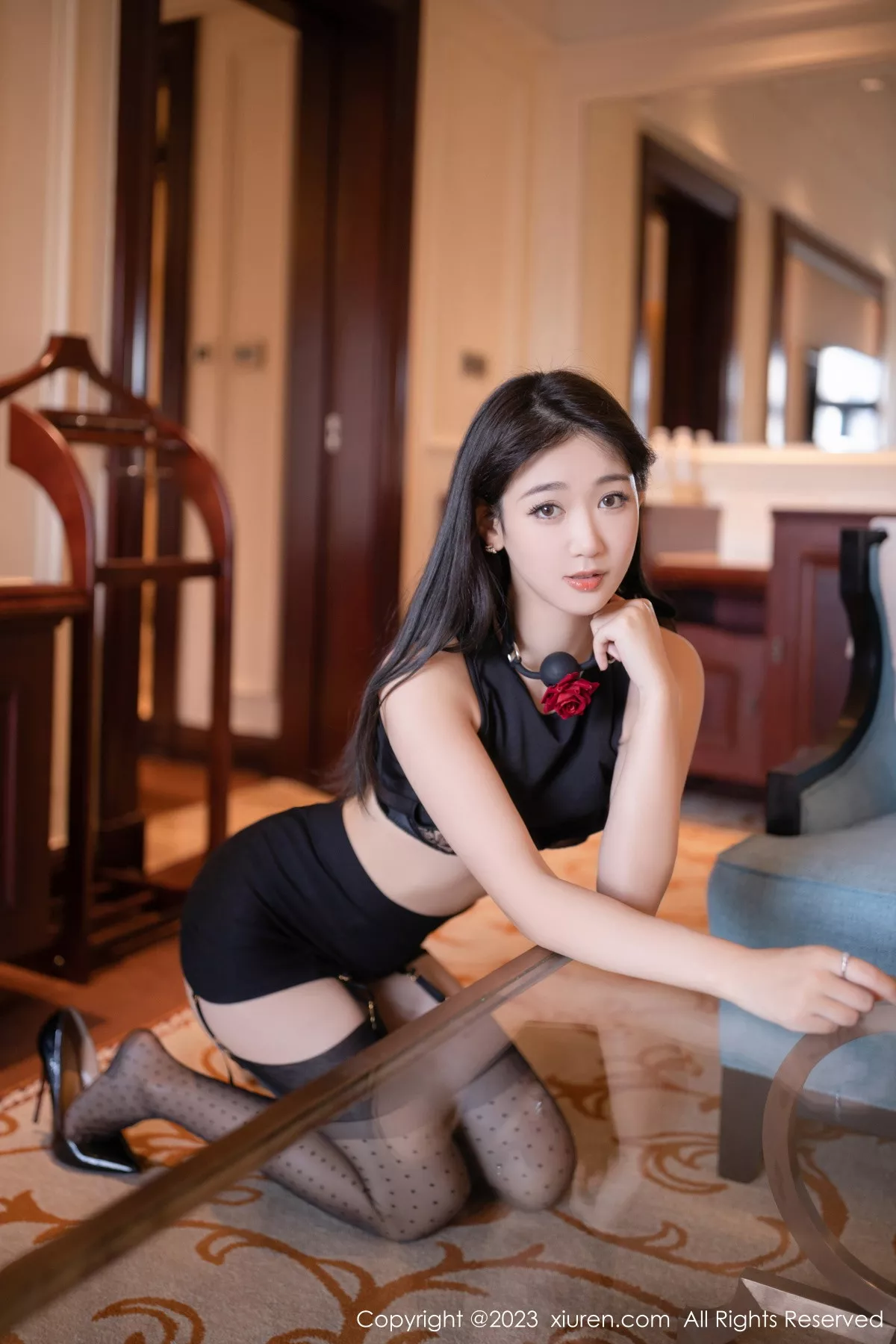 图片[28]-[XiuRen秀人网]第6079期唐安琪写真-秀人集