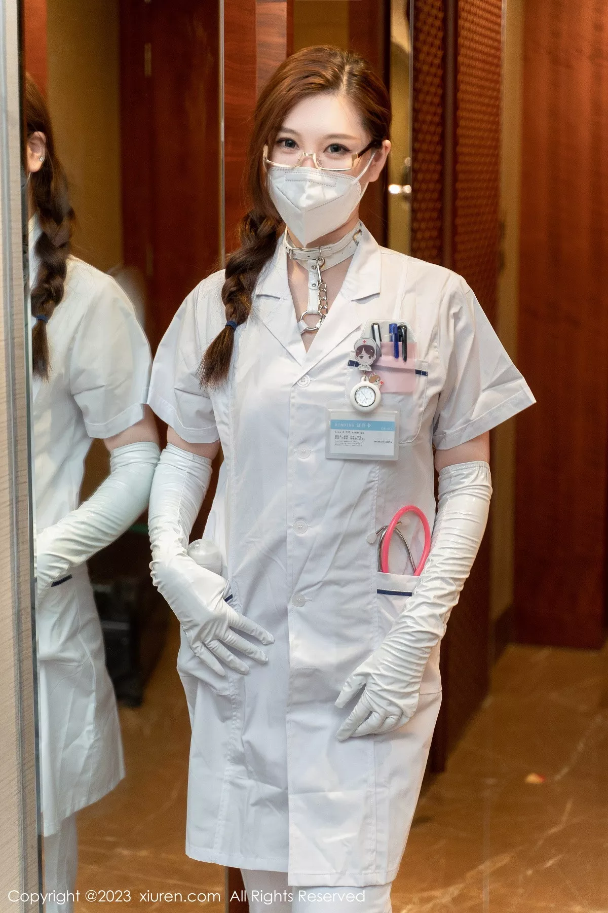 图片[7]-[XiuRen秀人网]第6108期顾乔楠写真-秀人集