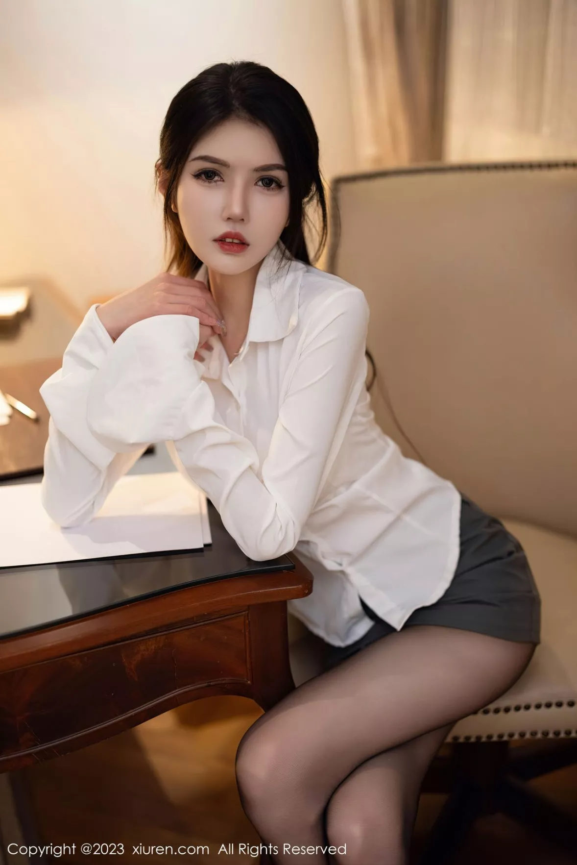 图片[5]-[XiuRen秀人网]第6125期媛媛酱写真-秀人集