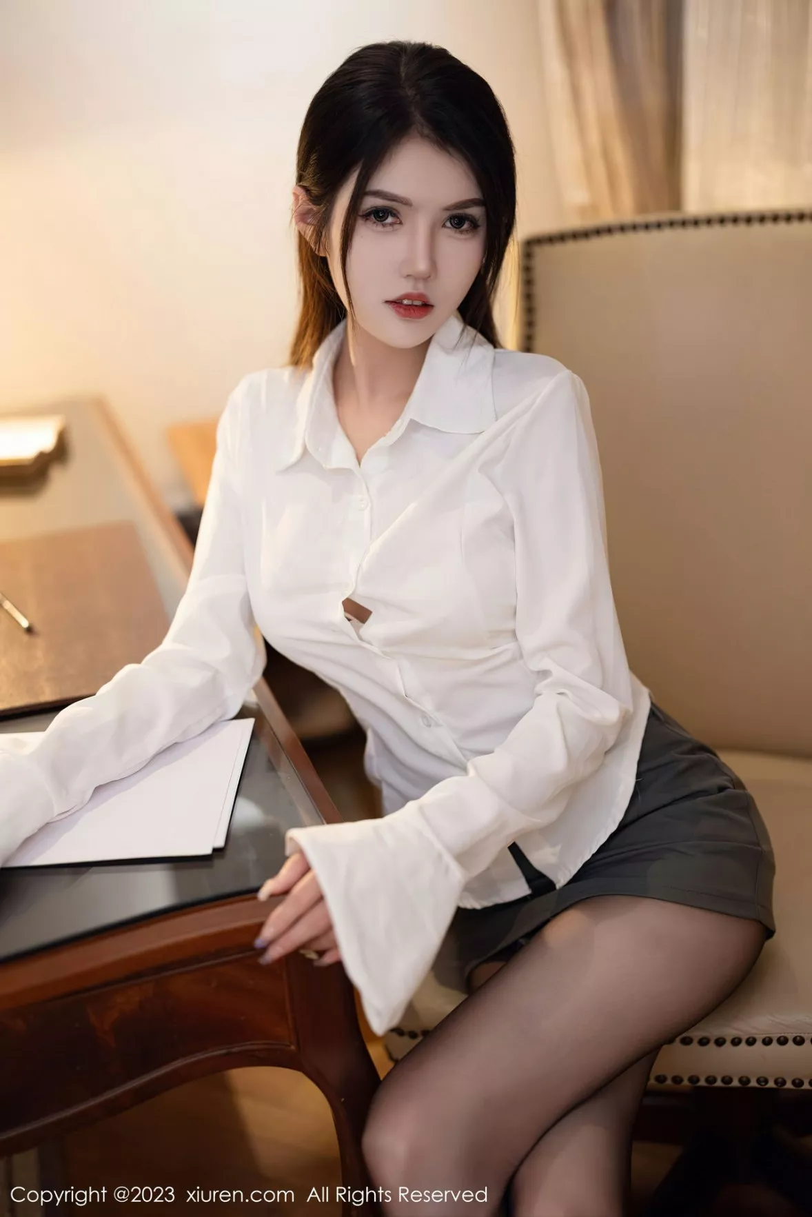 图片[3]-[XiuRen秀人网]第6125期媛媛酱写真-秀人集