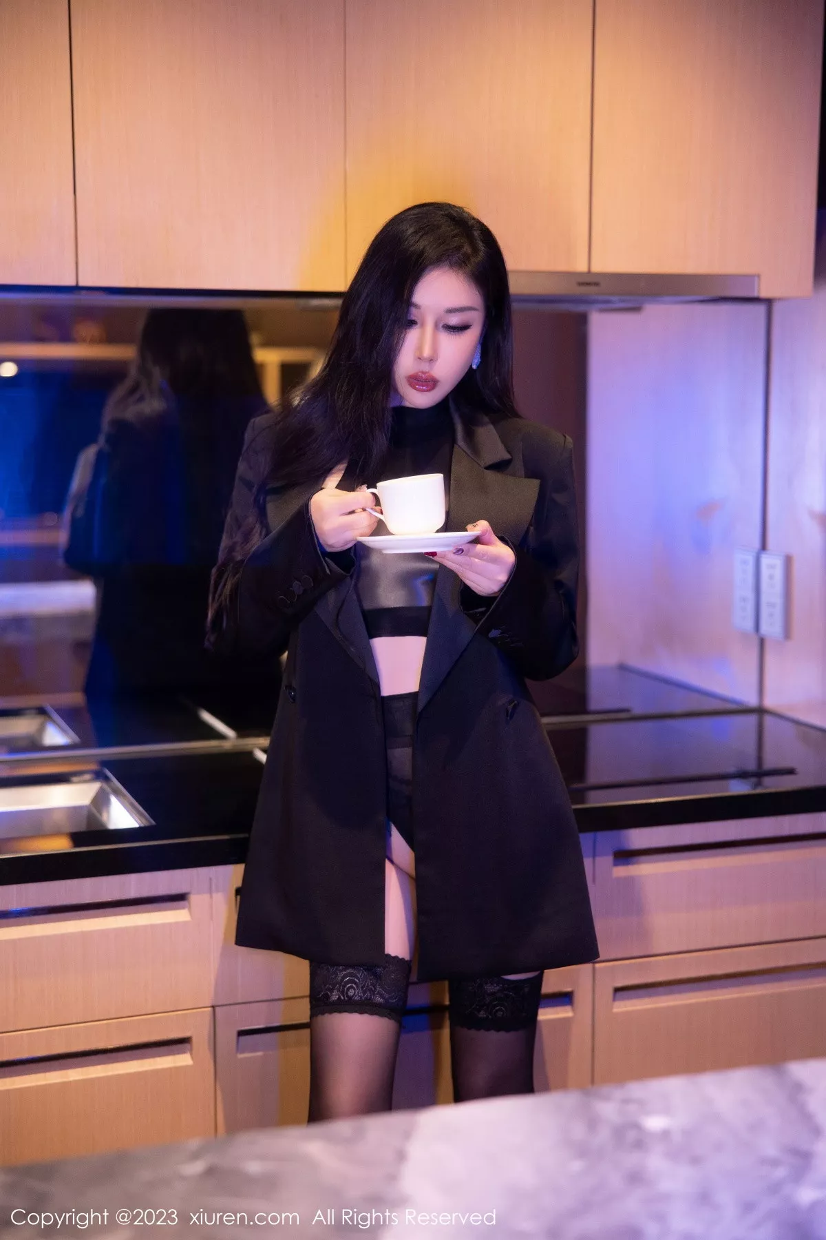 图片[2]-[XiuRen秀人网]第6143期田冰冰写真-秀人集