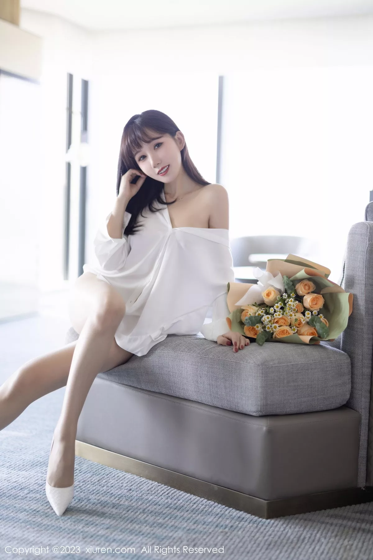 图片[13]-[XiuRen秀人网]第6153期波巧酱写真-秀人集