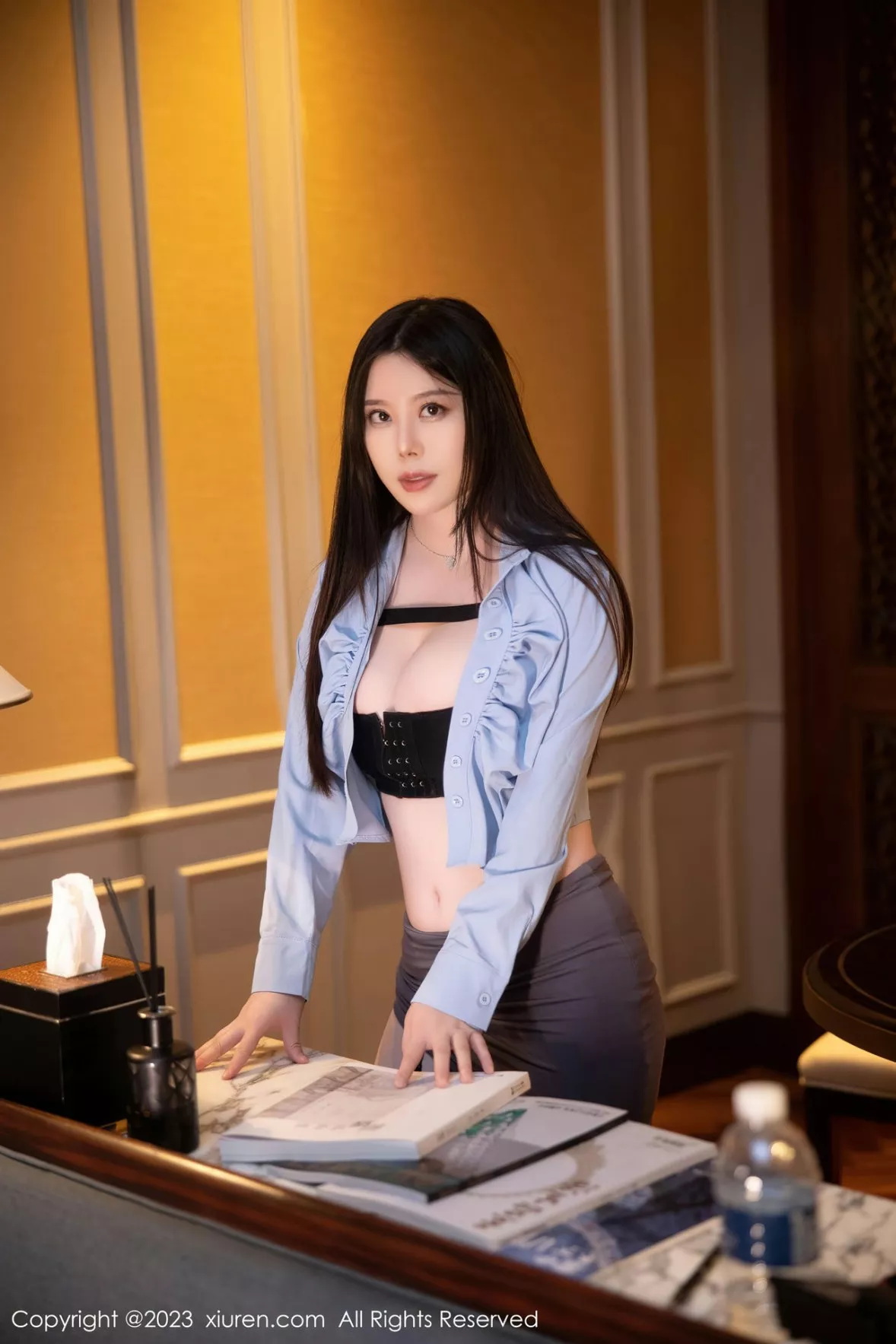 图片[14]-[XiuRen秀人网]第6196期白茹雪写真-秀人集