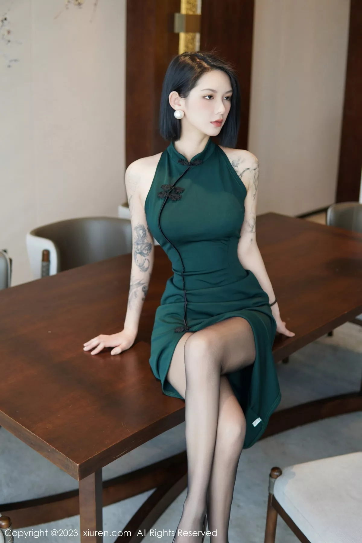 图片[6]-[XiuRen秀人网]第6205期乔一一写真-秀人集