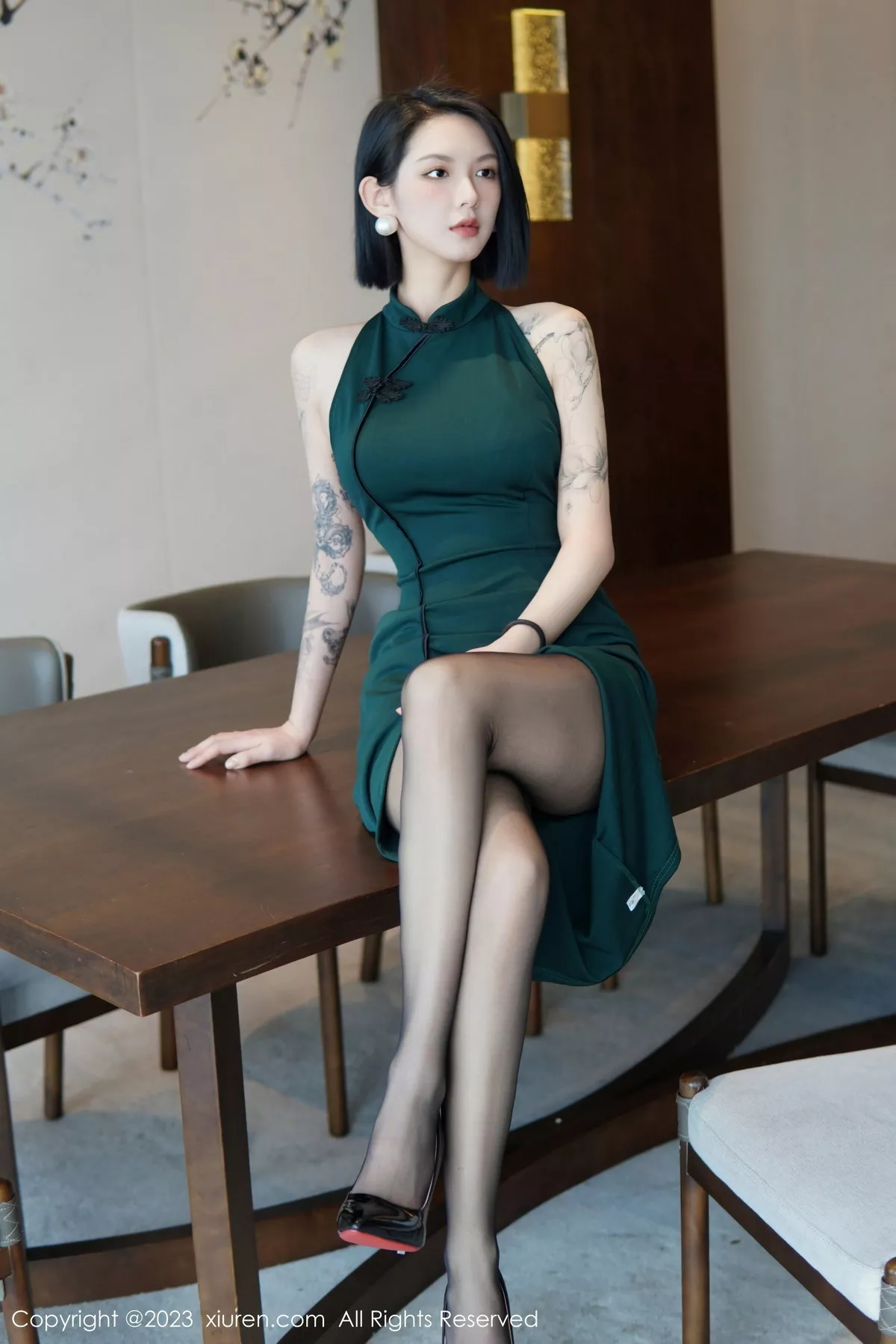 图片[5]-[XiuRen秀人网]第6205期乔一一写真-秀人集