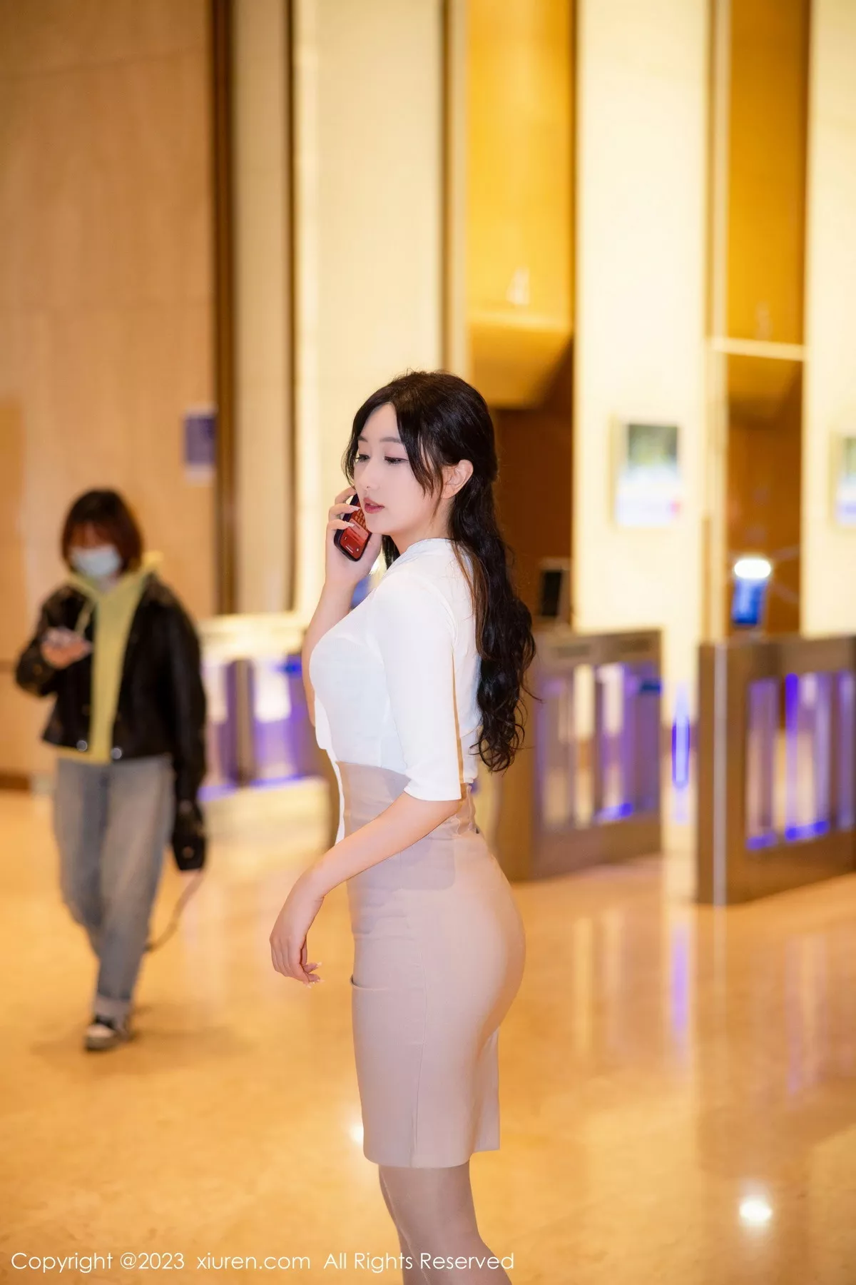 图片[5]-[XiuRen秀人网]第6207期江真真写真-秀人集