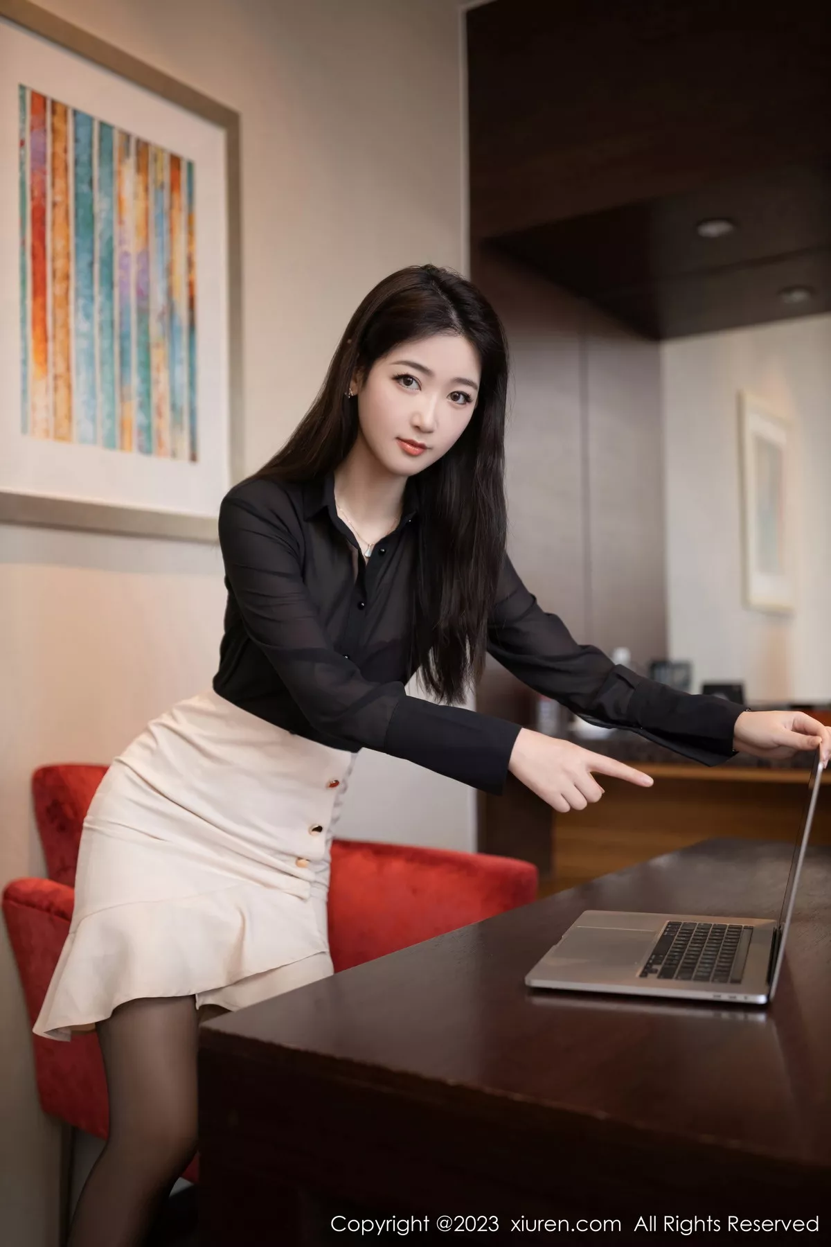 图片[6]-[XiuRen秀人网]第6223期唐安琪写真-秀人集