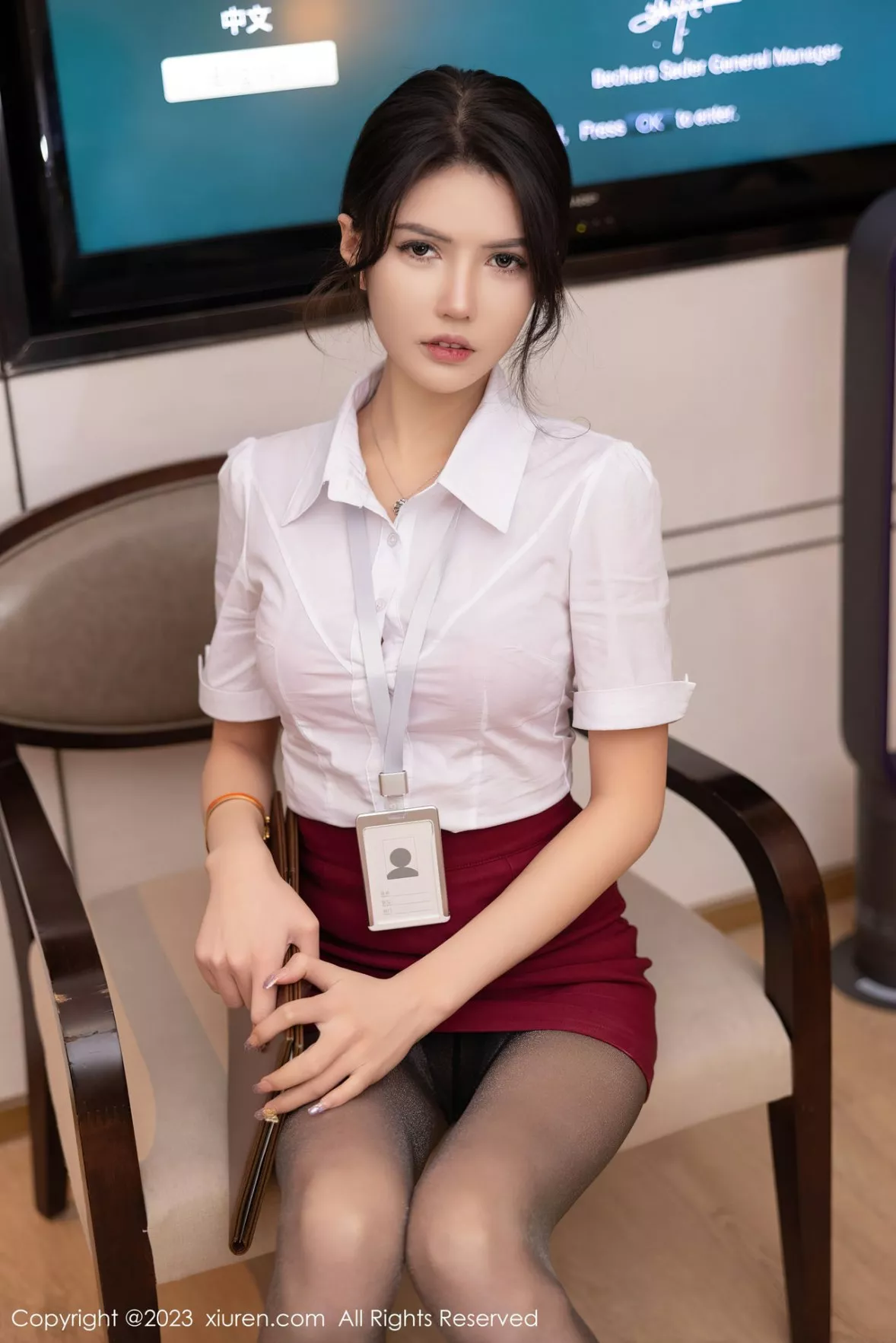 图片[7]-[XiuRen秀人网]第6232期媛媛酱写真-秀人集