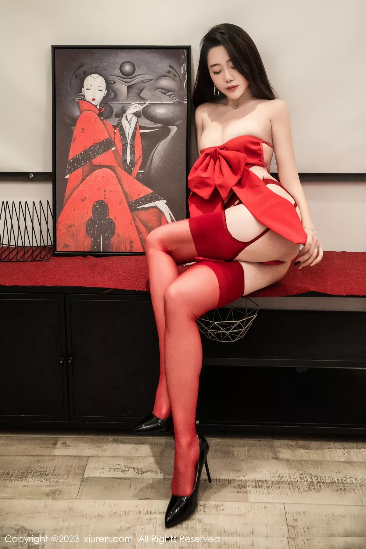 图片[2]-[XiuRen秀人网]第6238期严利娅写真-秀人集