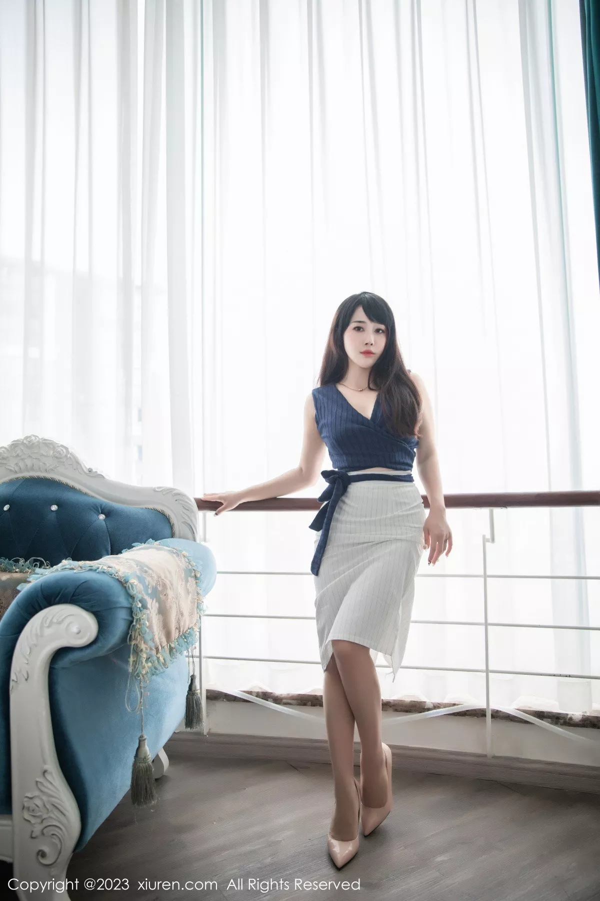 图片[9]-[XiuRen秀人网]第6272期严利娅写真-秀人集