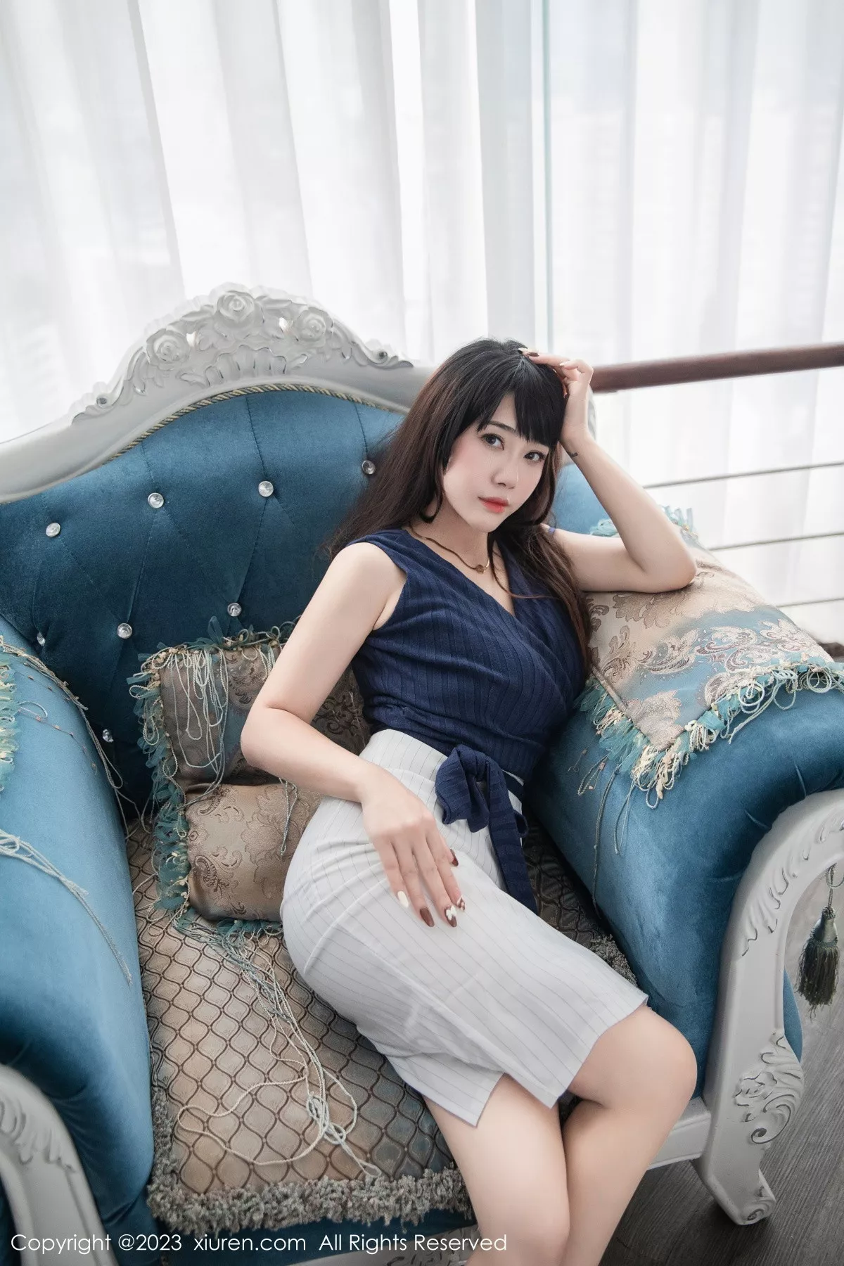 图片[2]-[XiuRen秀人网]第6272期严利娅写真-秀人集