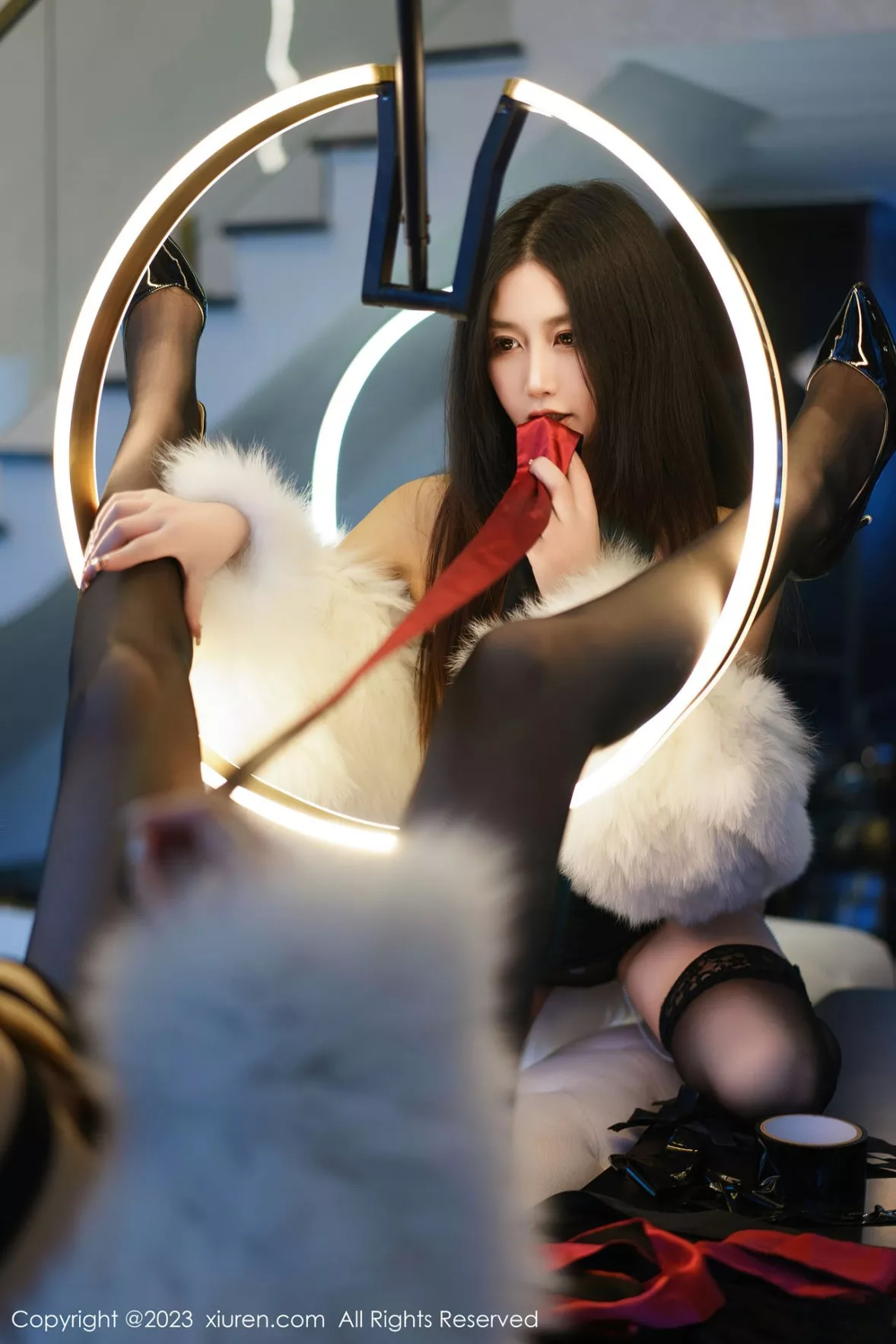 图片[14]-[XiuRen秀人网]第6162期阿姣写真-秀人集