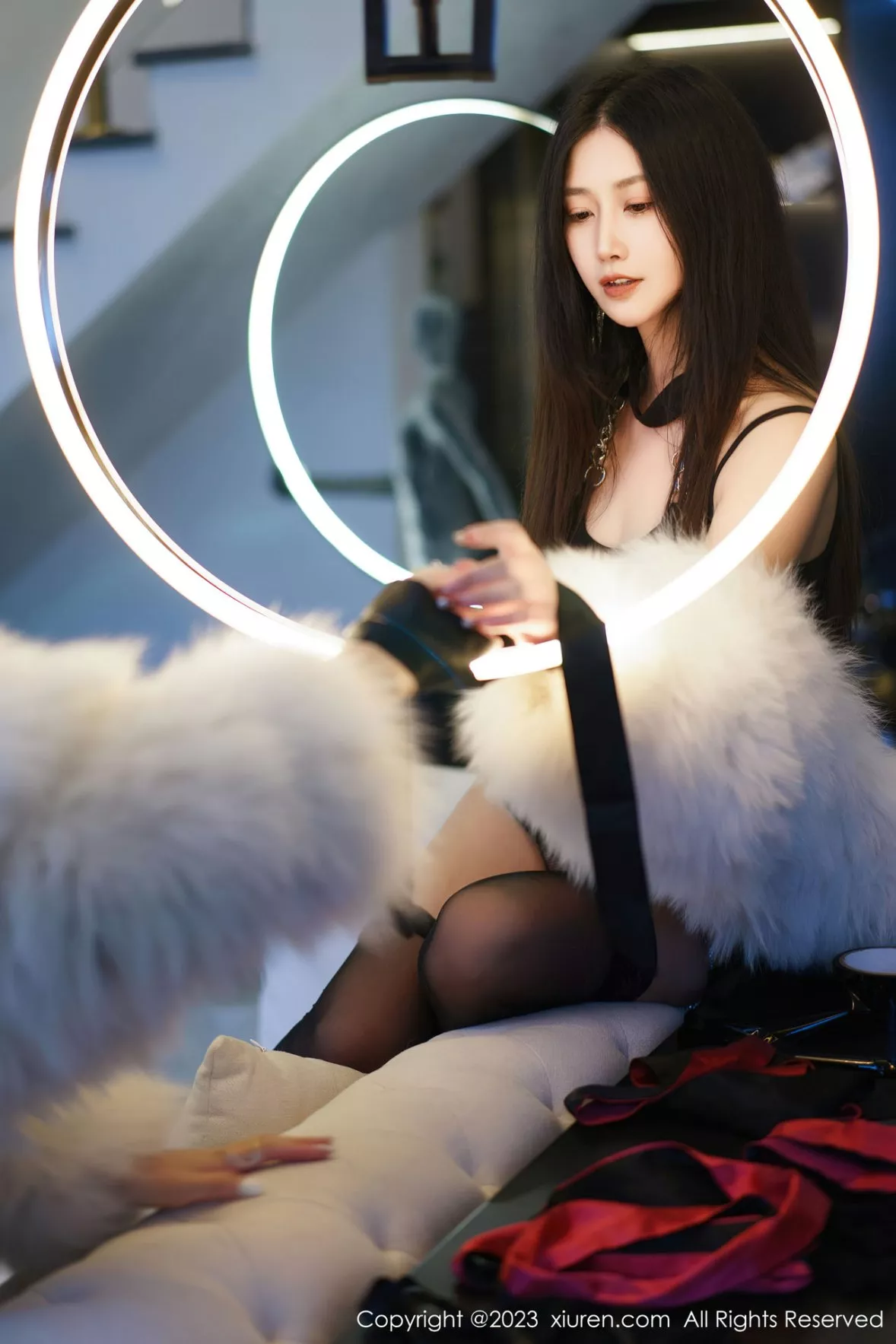 图片[4]-[XiuRen秀人网]第6162期阿姣写真-秀人集