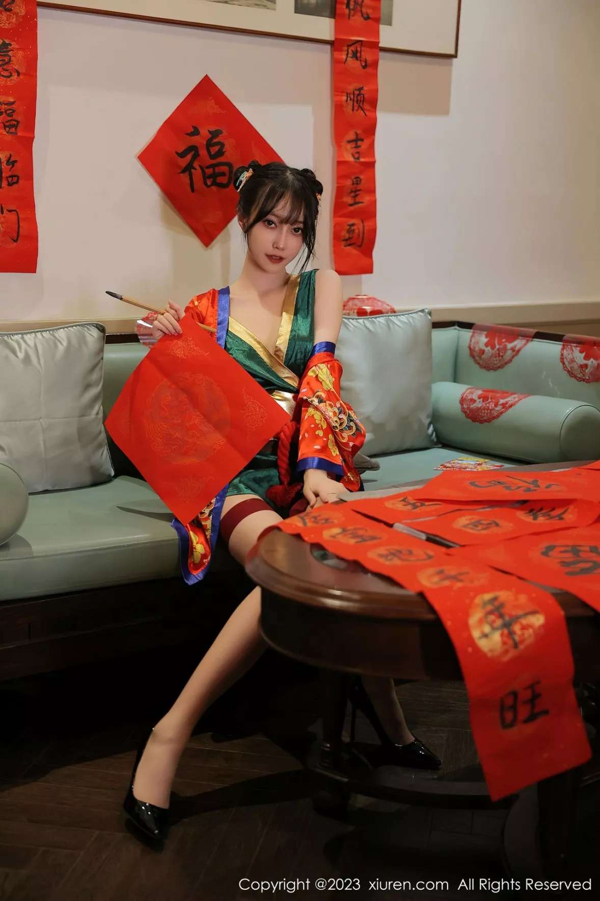 图片[3]-[XiuRen秀人网]第6167期玥儿玥写真-秀人集