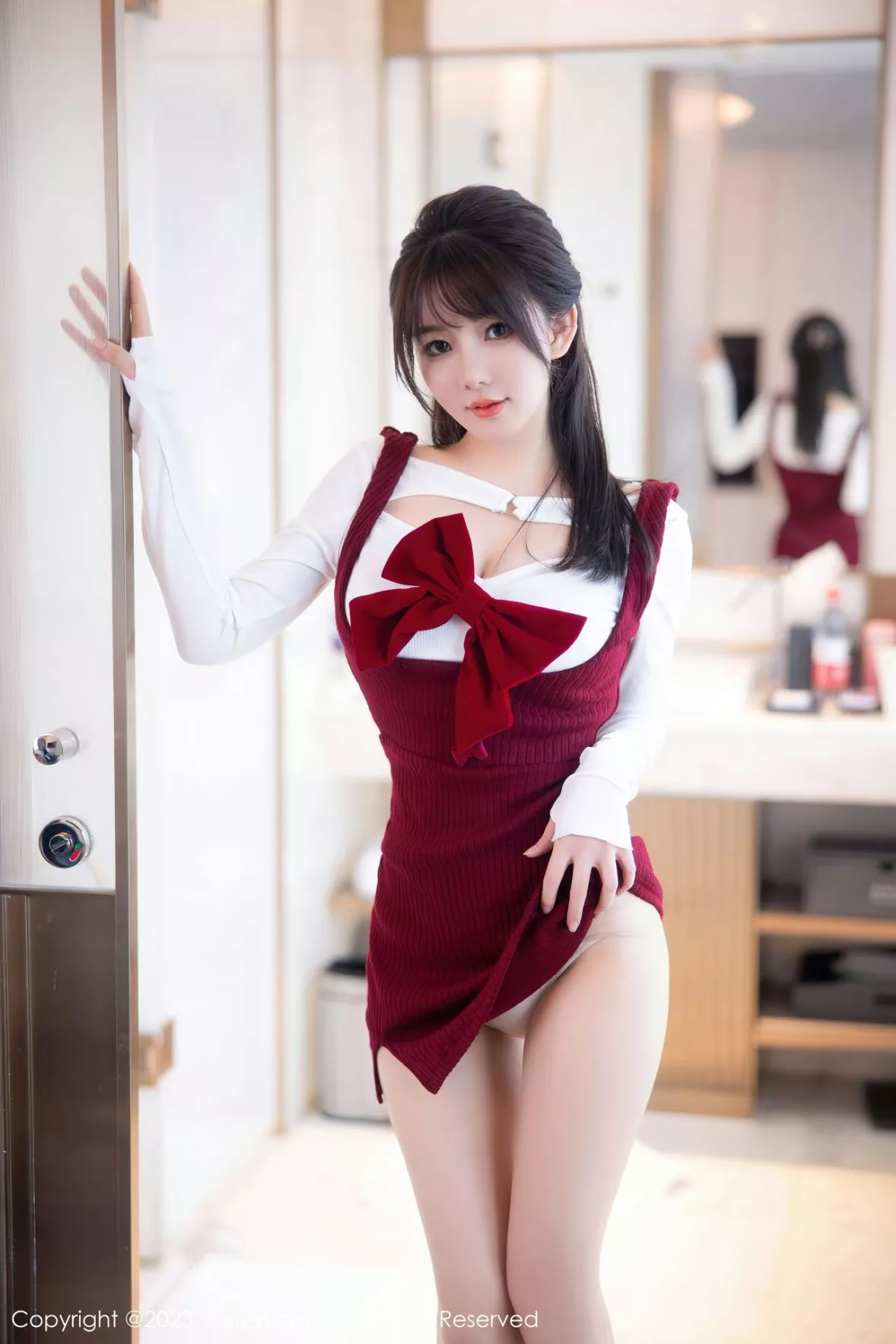 图片[10]-[XiuRen秀人网]第6168期婠婠么写真-秀人集