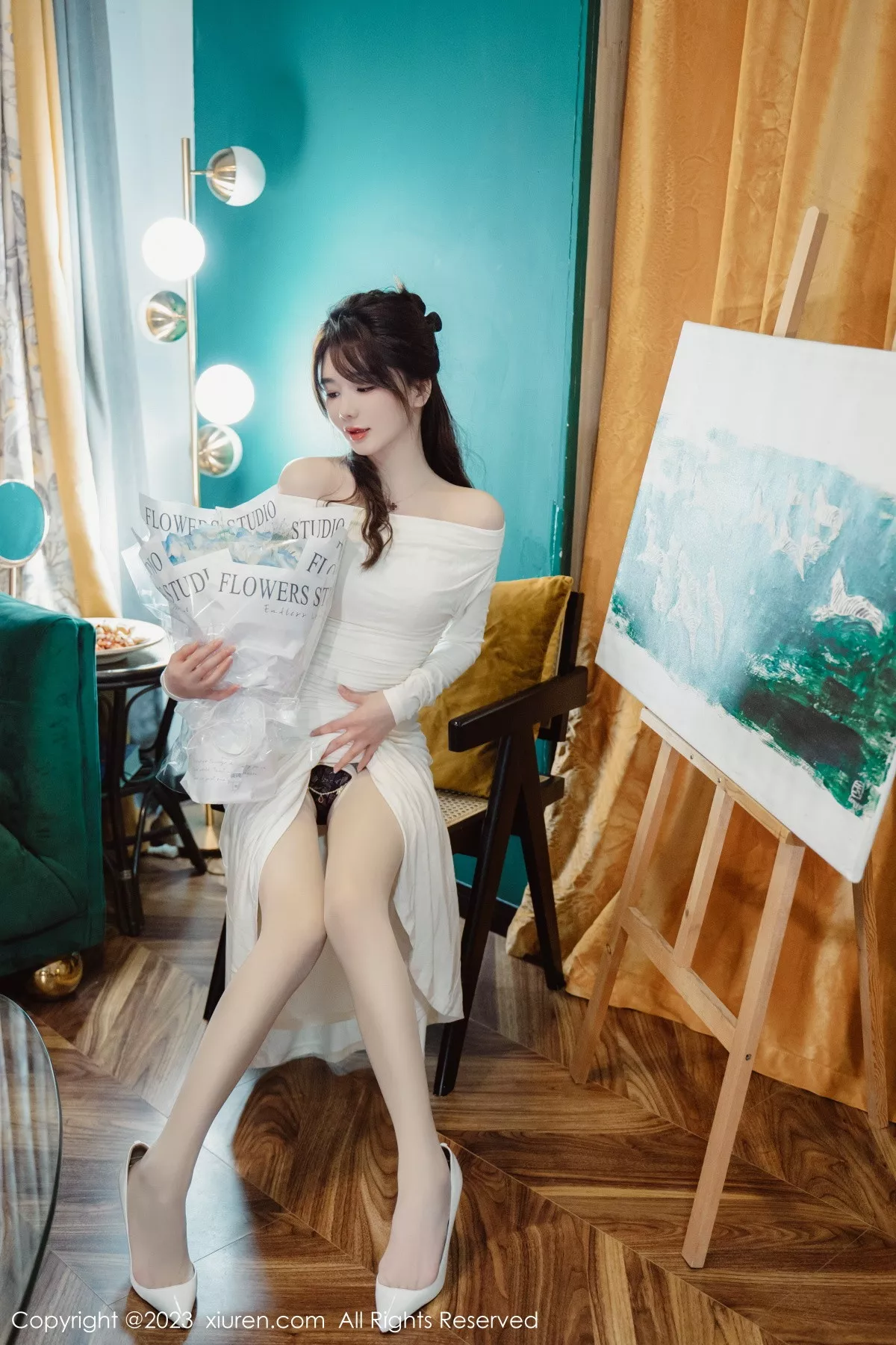 图片[2]-[XiuRen秀人网]第6182期婠婠么写真-秀人集