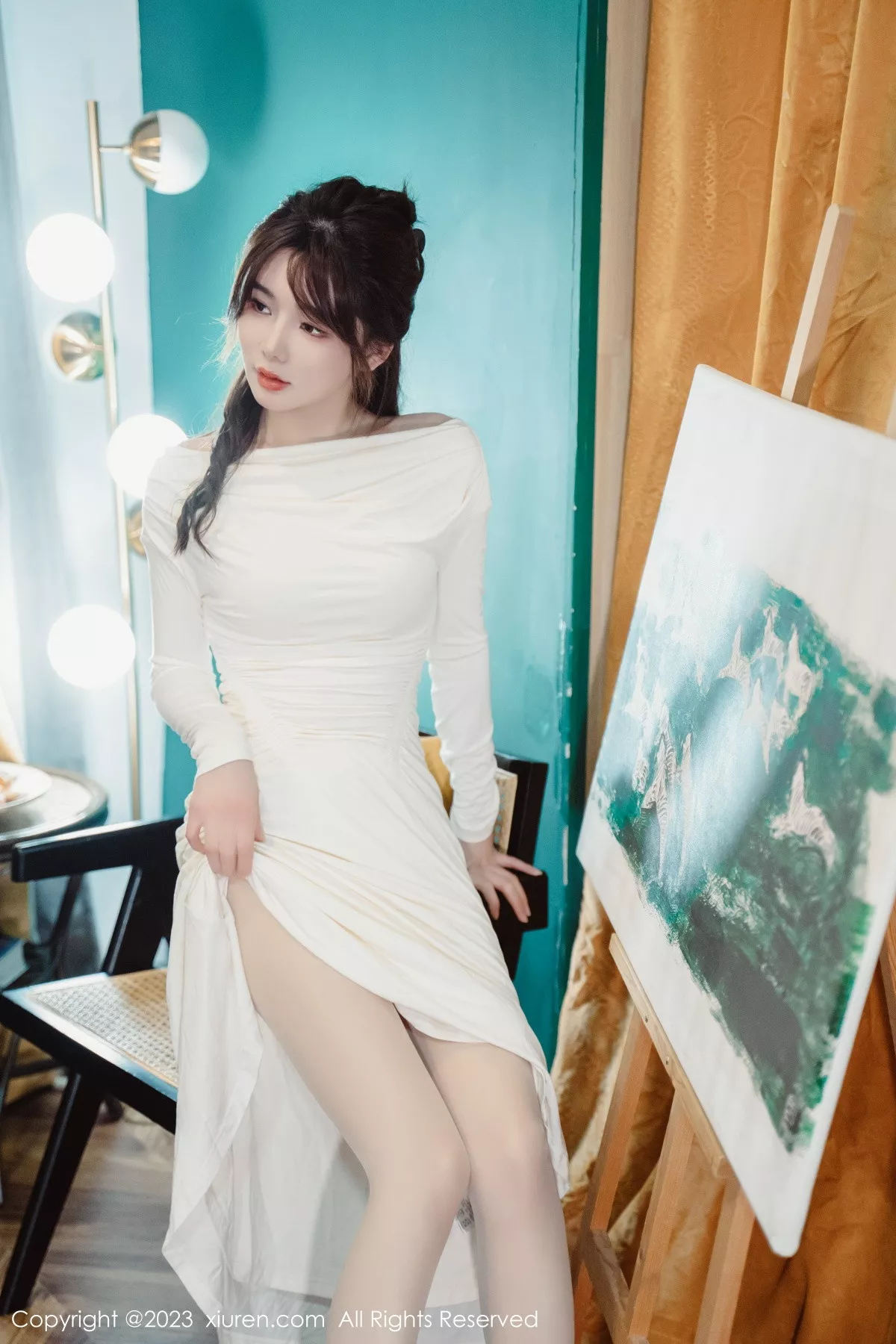 图片[9]-[XiuRen秀人网]第6182期婠婠么写真-秀人集