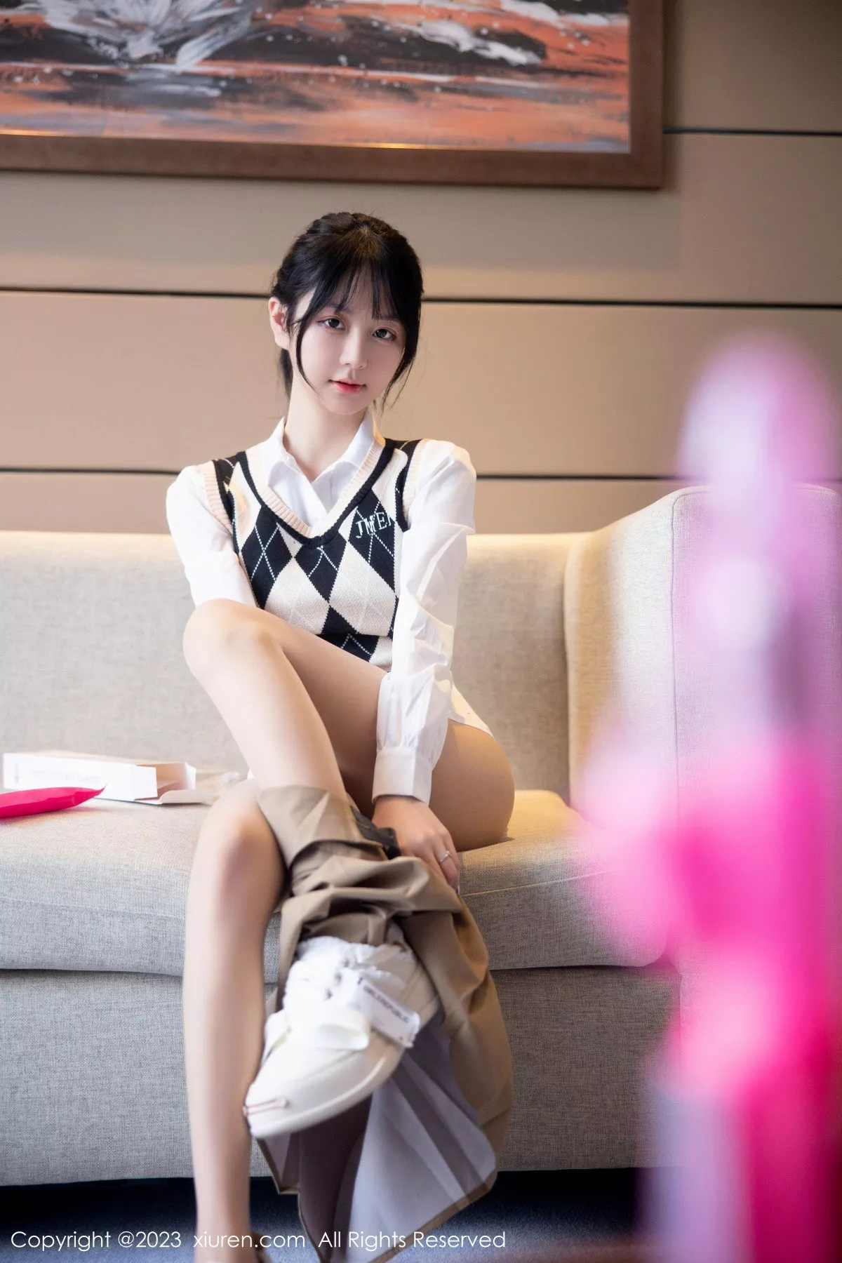 图片[13]-[XiuRen秀人网]第6329期谢小蒽写真-秀人集